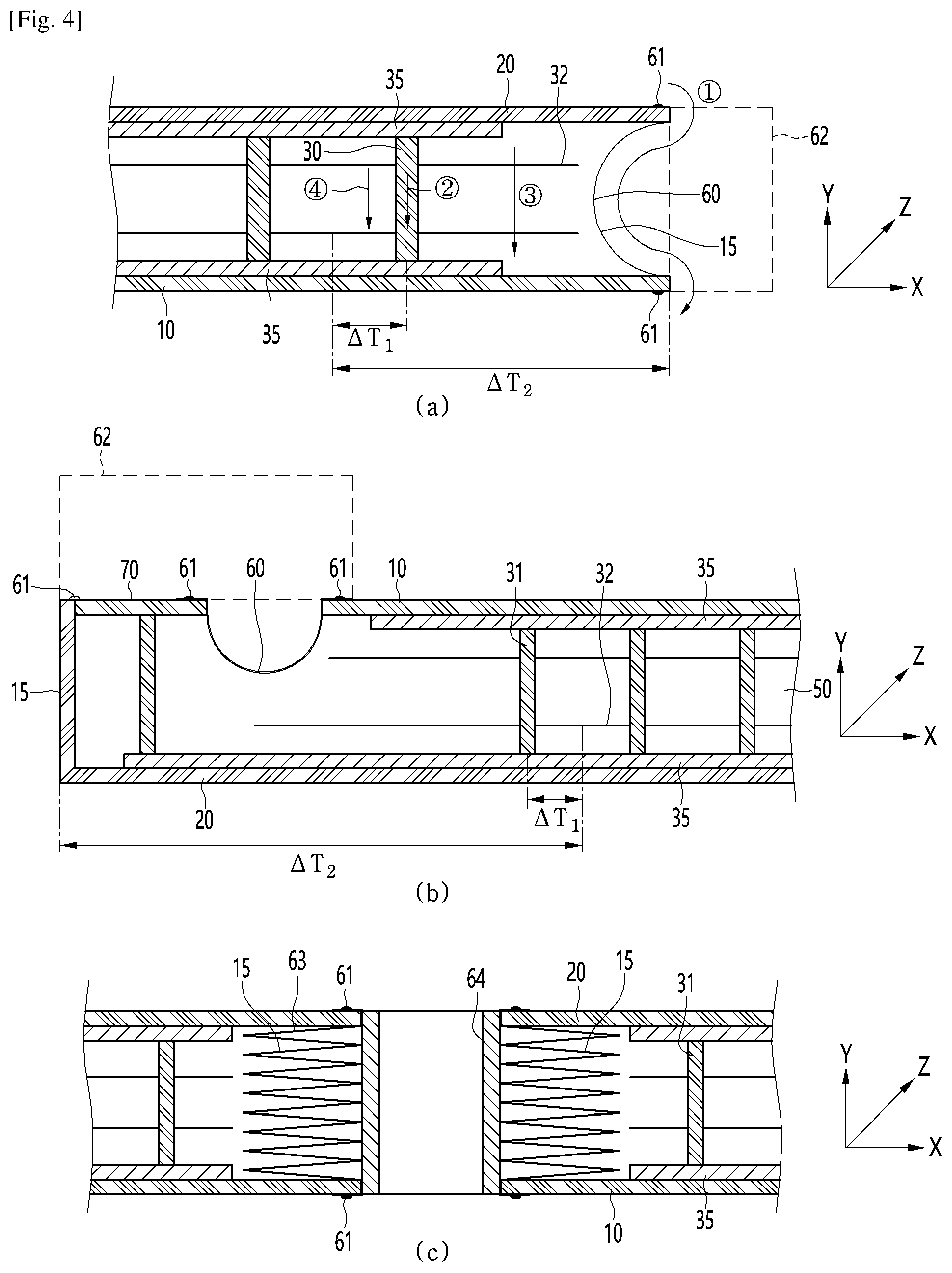 Patent US12410882 Figure 4 – Vacuum adiabatic body