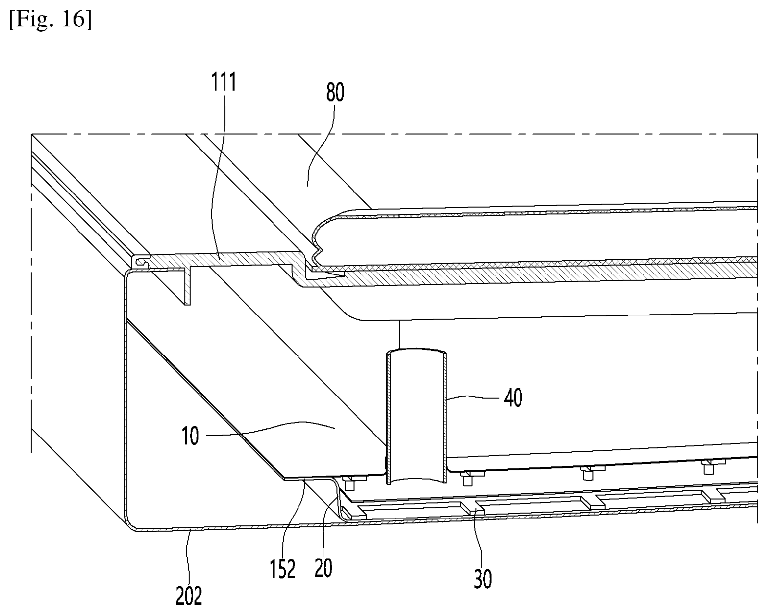 Patent US12410882 Figure 15 – Vacuum adiabatic body