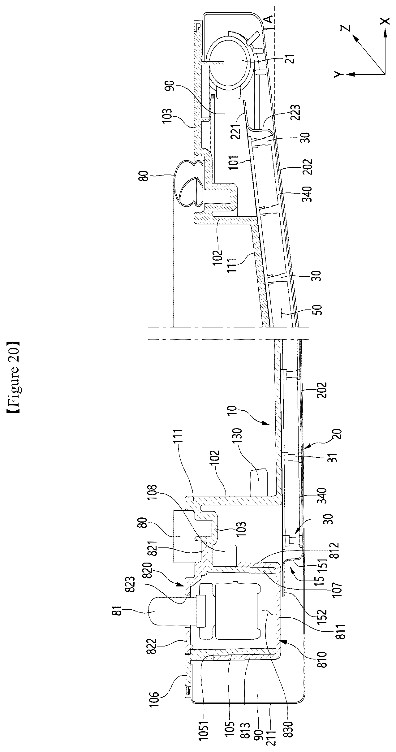 Patent US12410882 Figure 19 – Vacuum adiabatic body