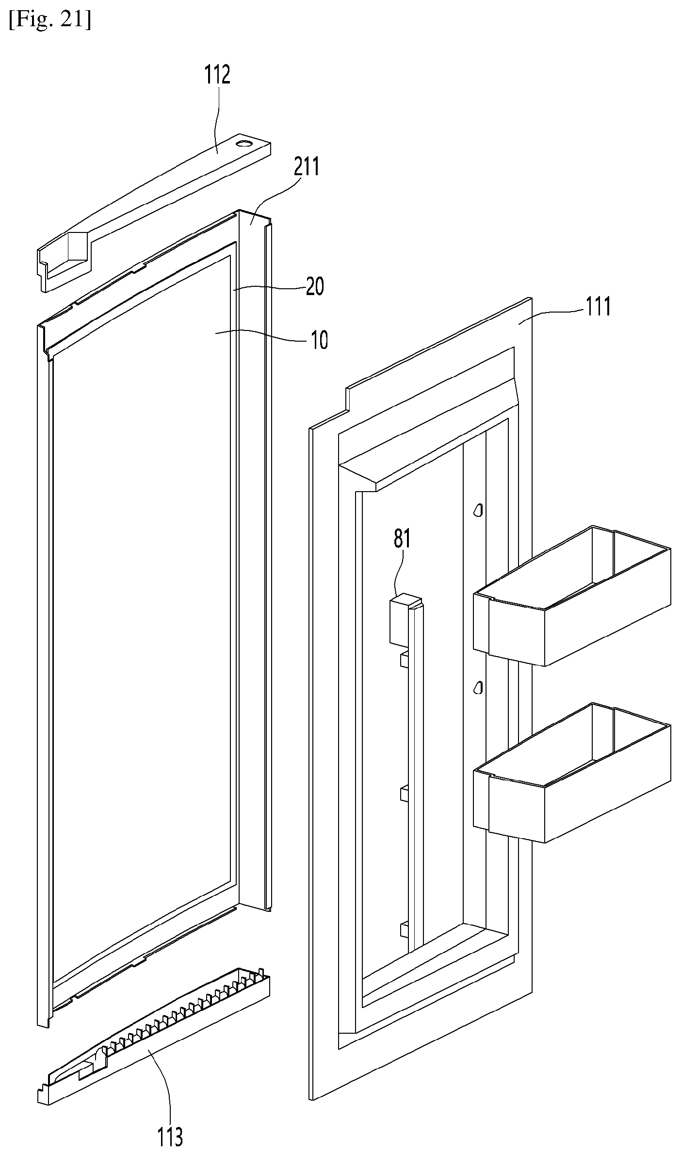 Patent US12410882 Figure 20 – Vacuum adiabatic body
