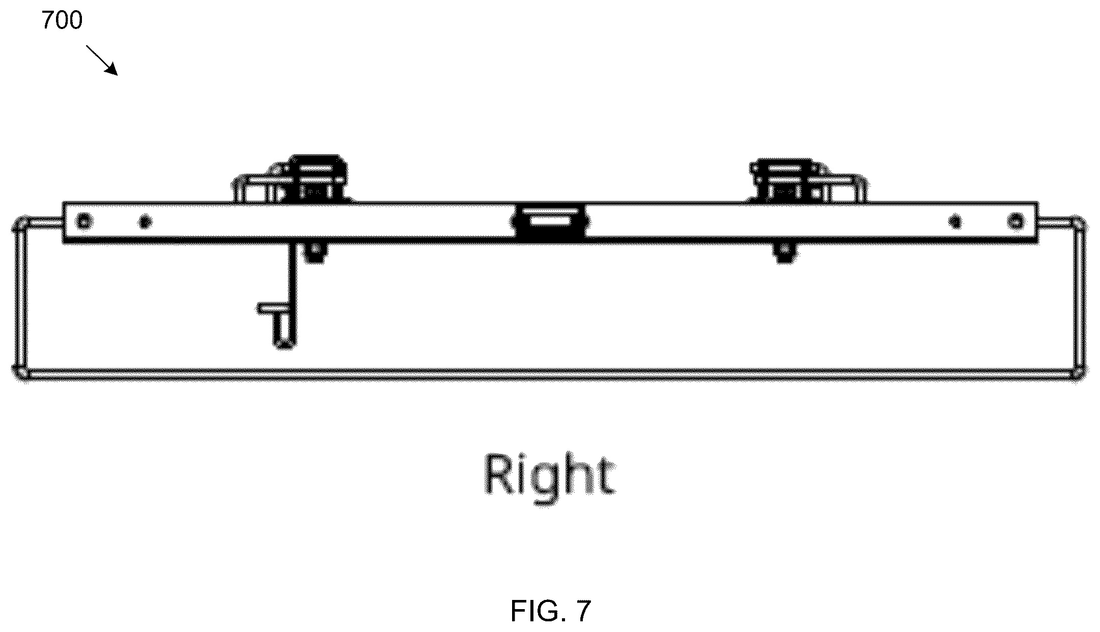 Patent US12410883 Figure 7 – Air handler mount