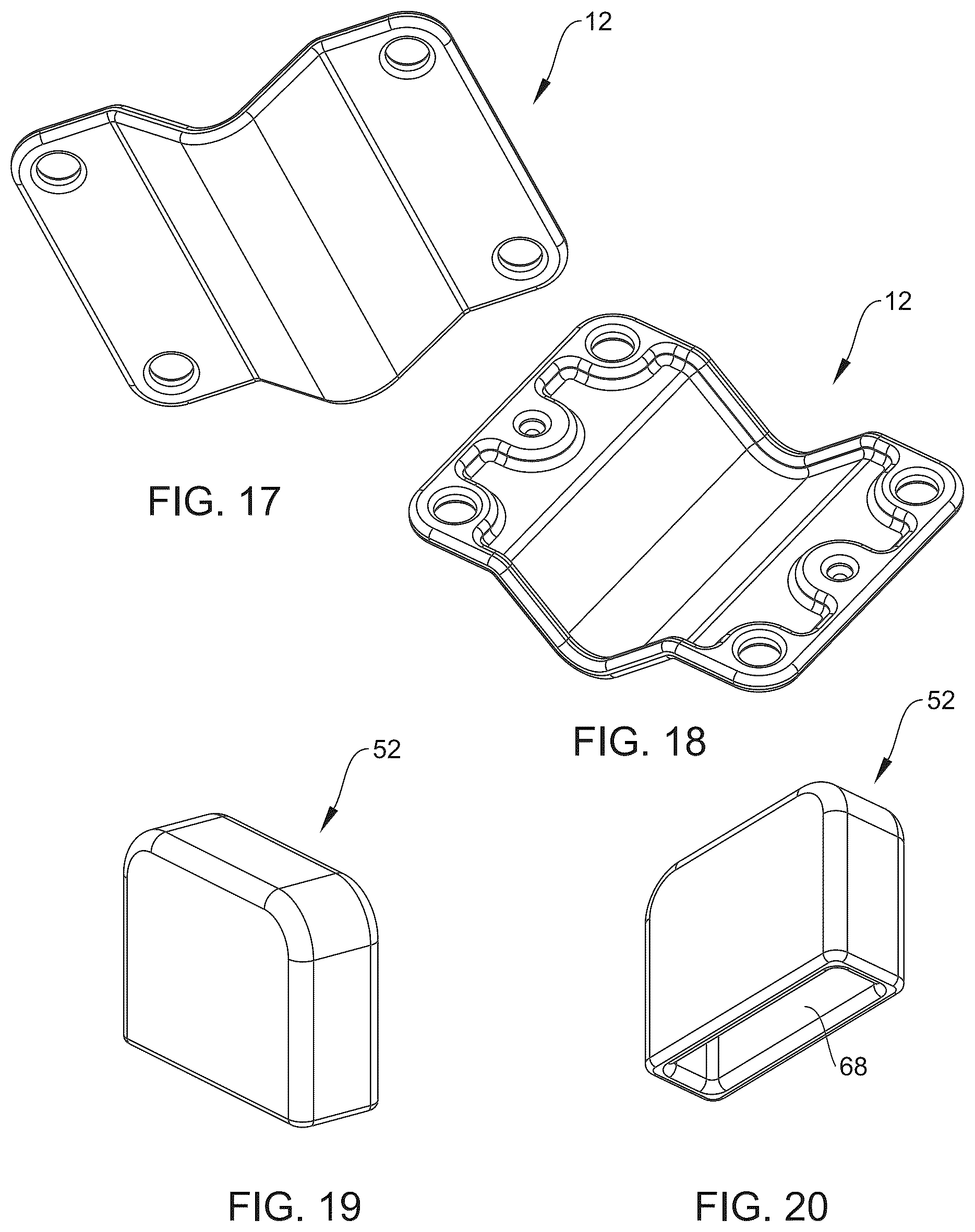 Patent US12410885 Figure 12 – Ceiling mounted plastic storage bin holder
