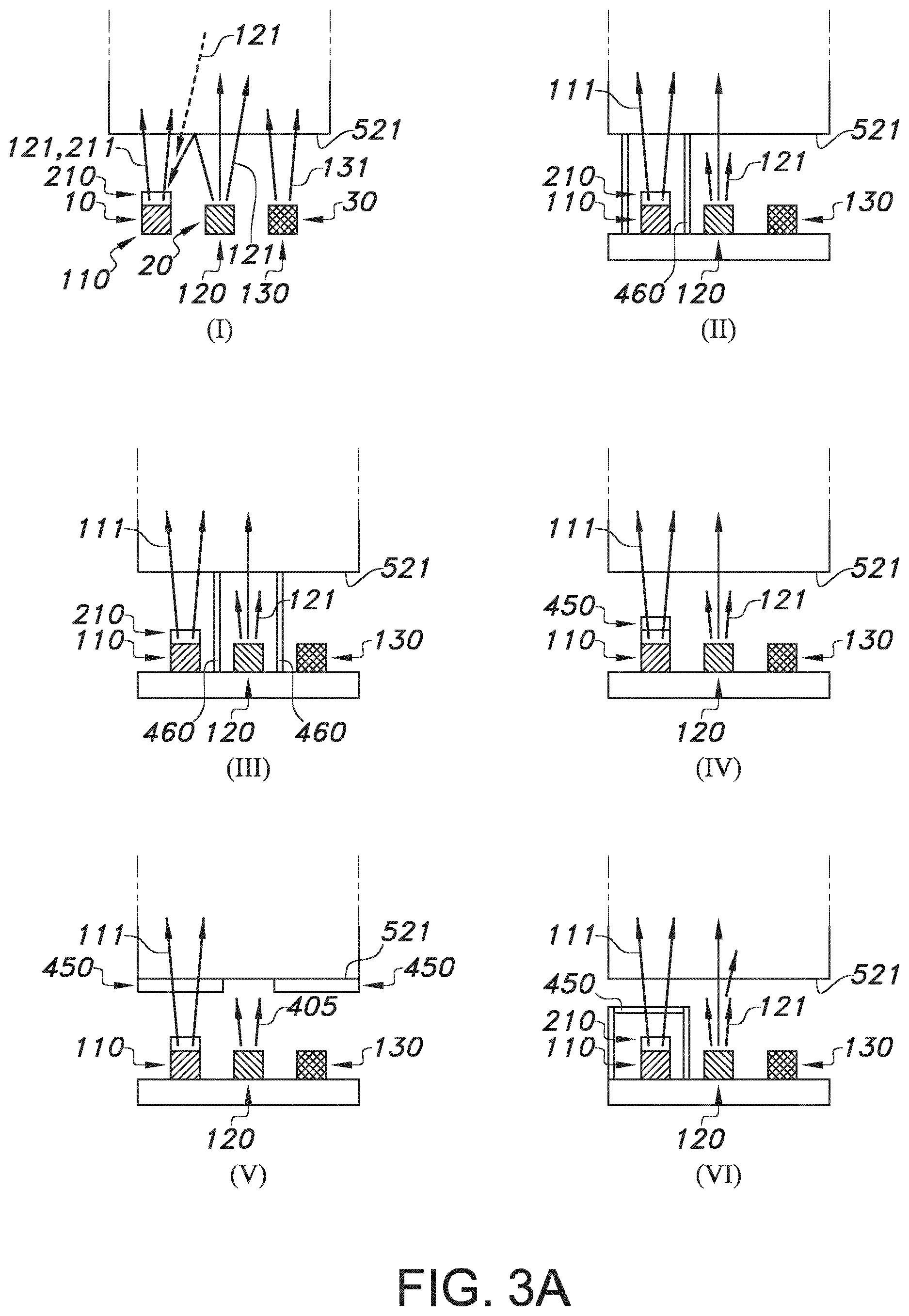 Patent US12410891 Figure 8 – Lightguide lamp with crosstalk prevention