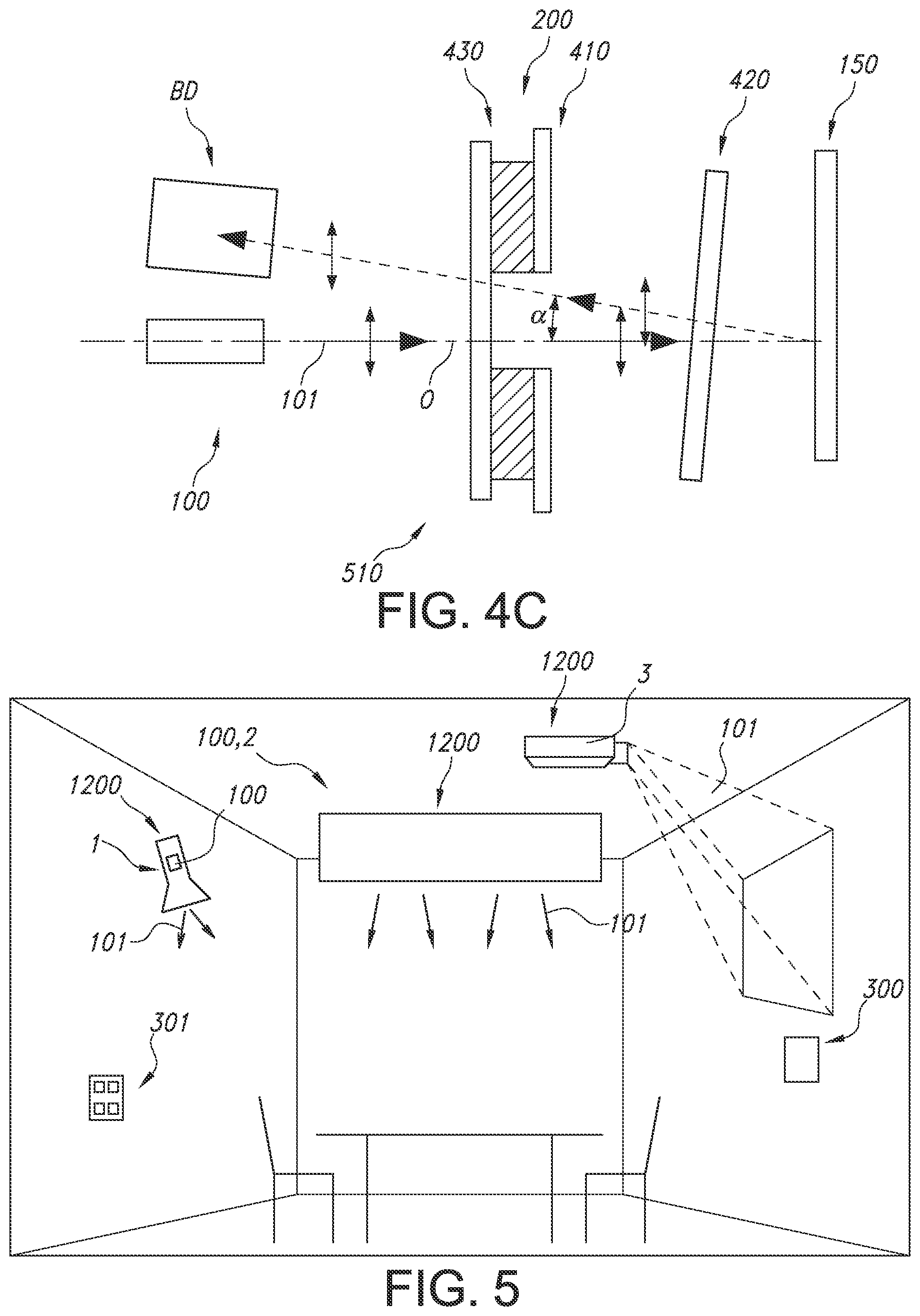 Patent US12410892 Figure 5 – Eye safe laser lighting system using built in safety