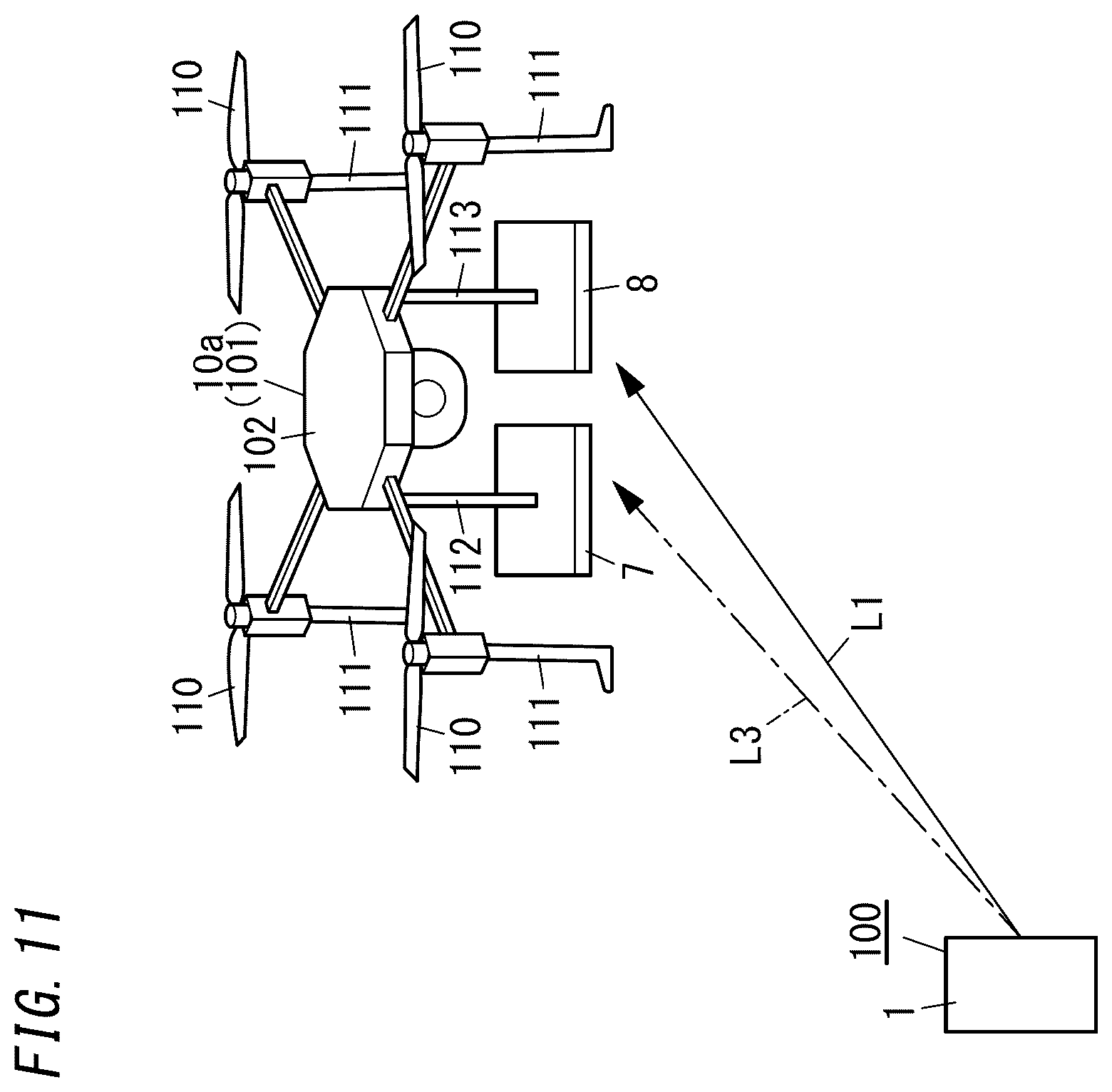 Patent US12410896 Figure 11 – Light system