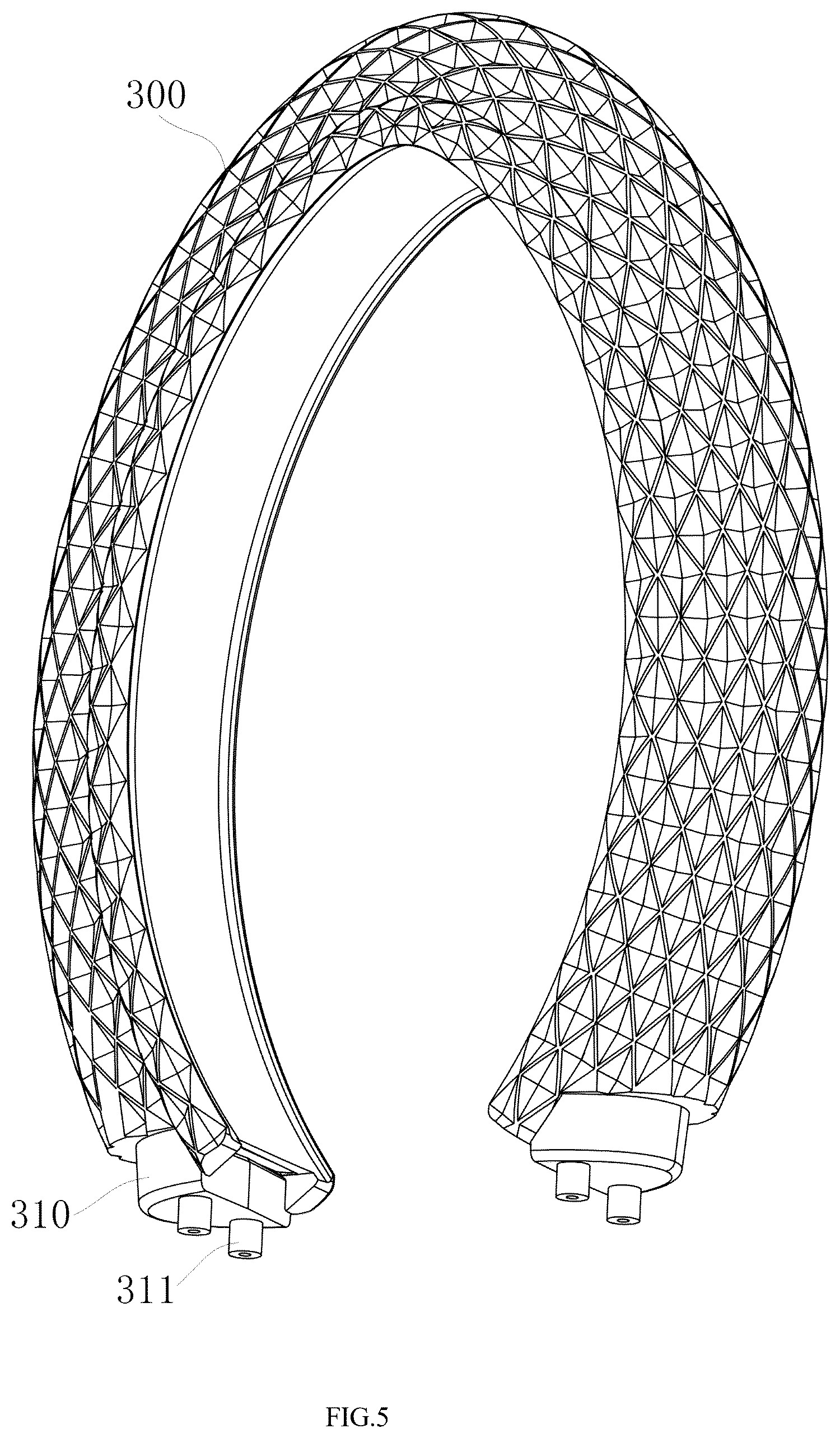 Patent US12410897 Figure 5 – Light and shadow structure of the decoration for water lamp