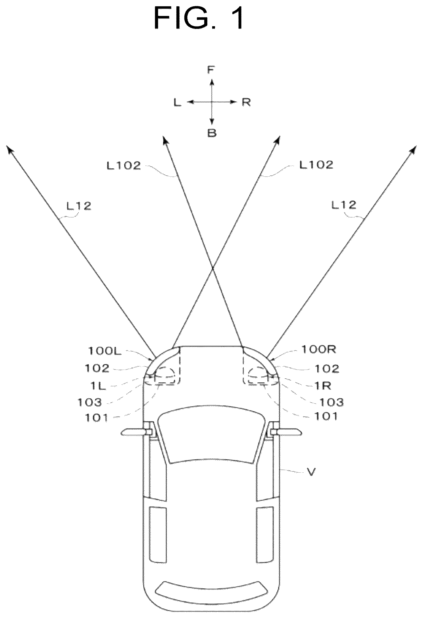 Patent US12410899 Figure 1 – Lamp unit for vehicular headlamp, and vehicular headlamp
