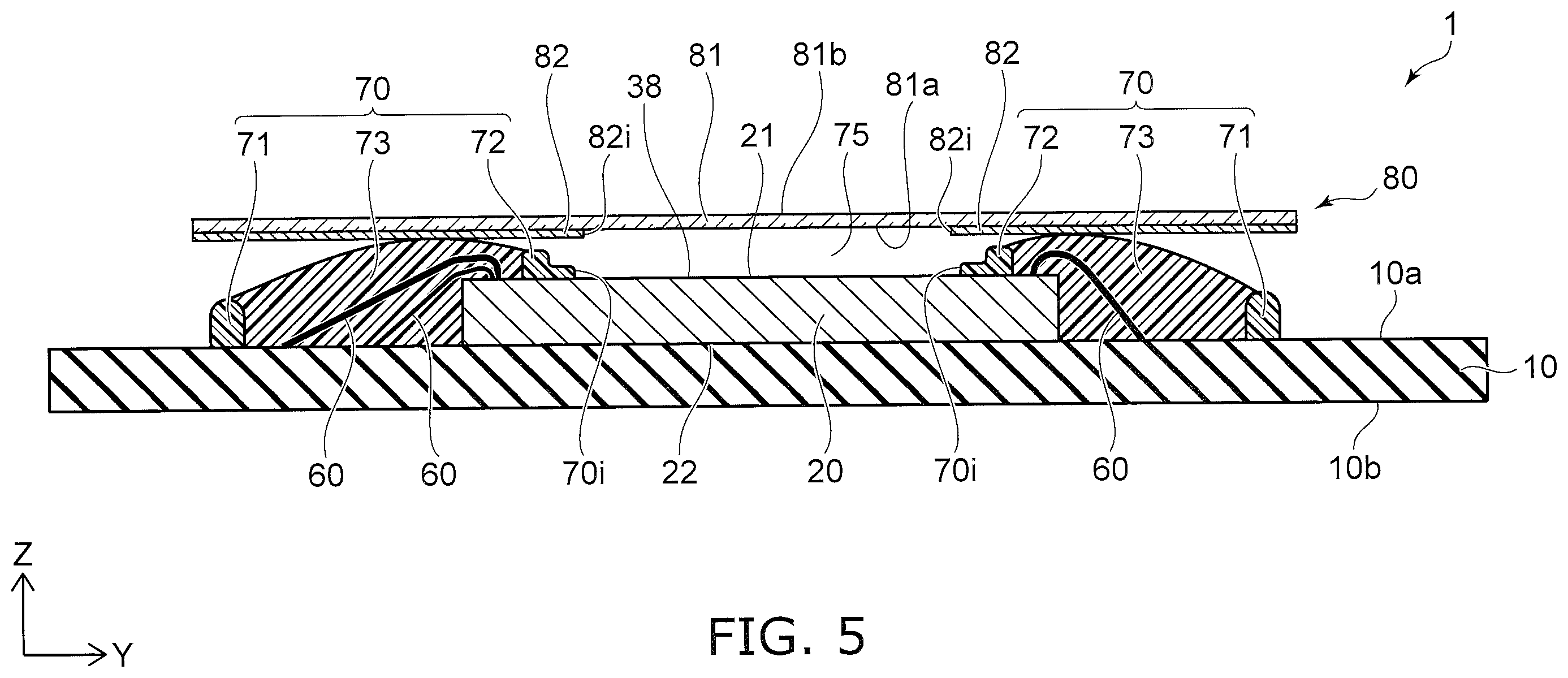 Patent US12410900 Figure 5 – Light-emitting module