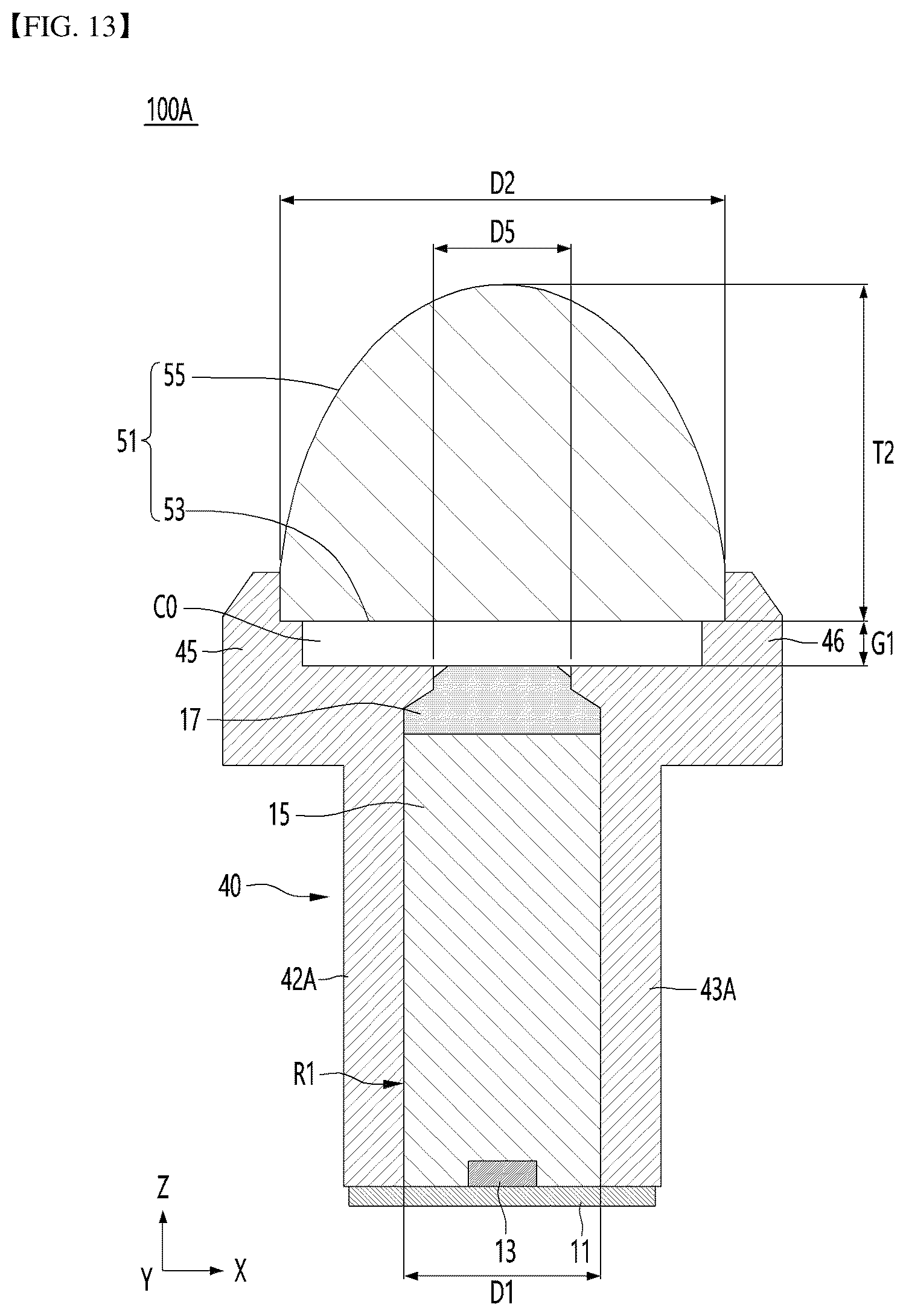 Patent US12410901 Figure 12 – Lighting device