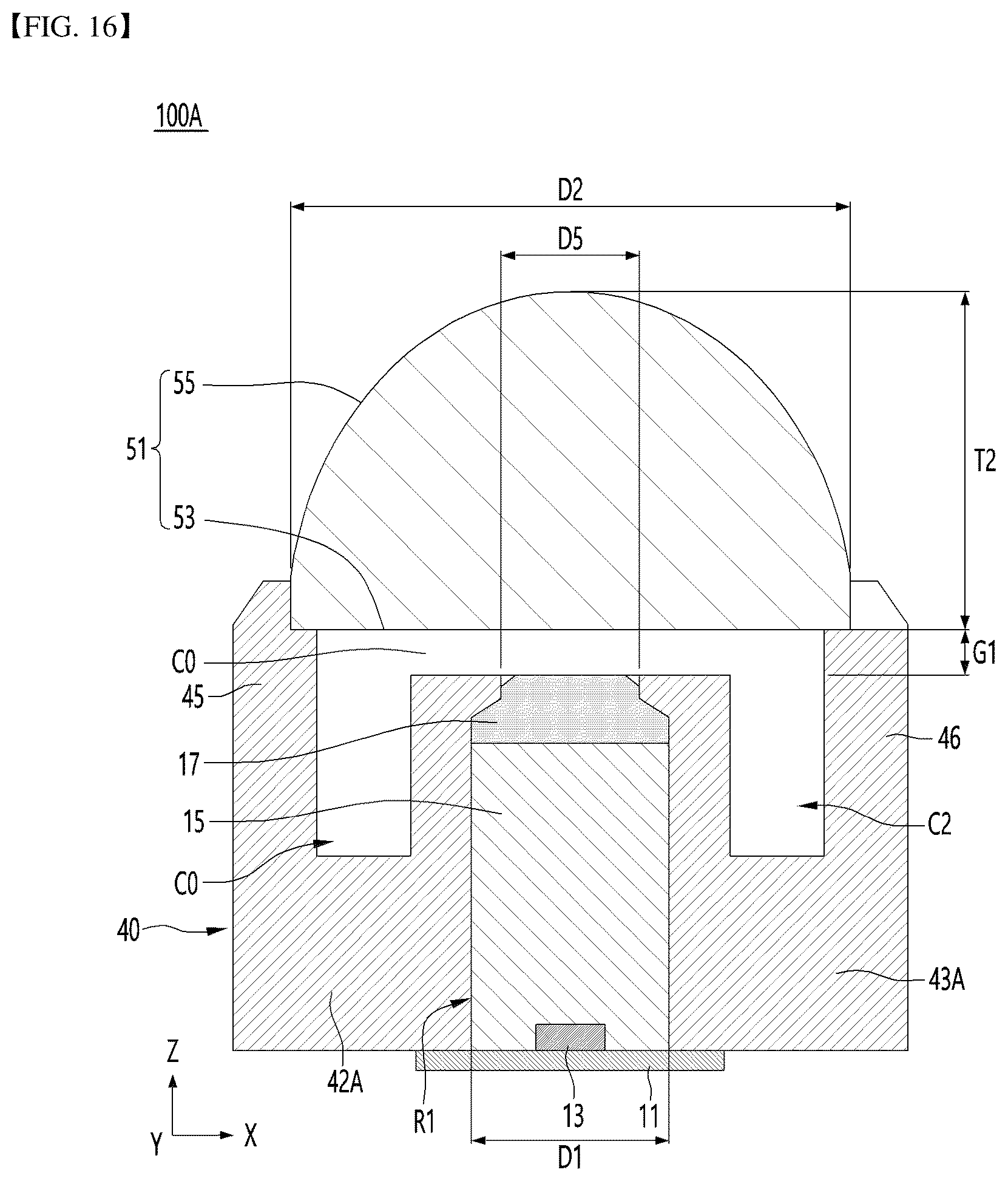 Patent US12410901 Figure 15 – Lighting device
