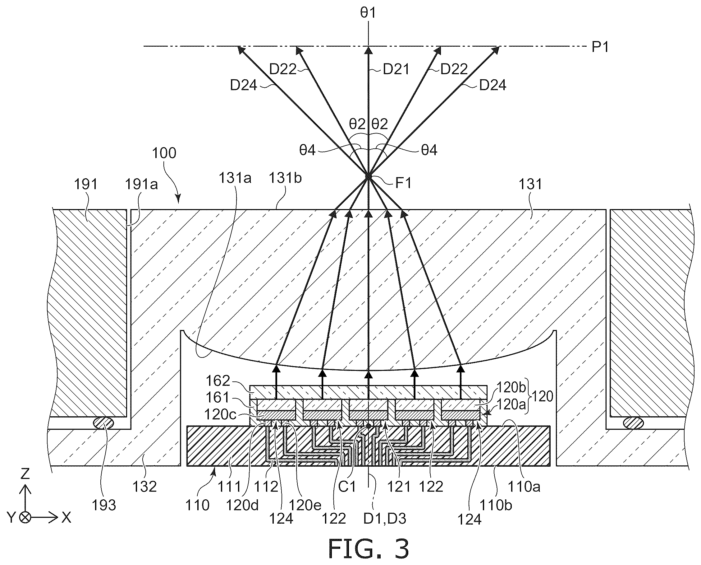 Patent US12410903 Figure 3 – Light emitting module
