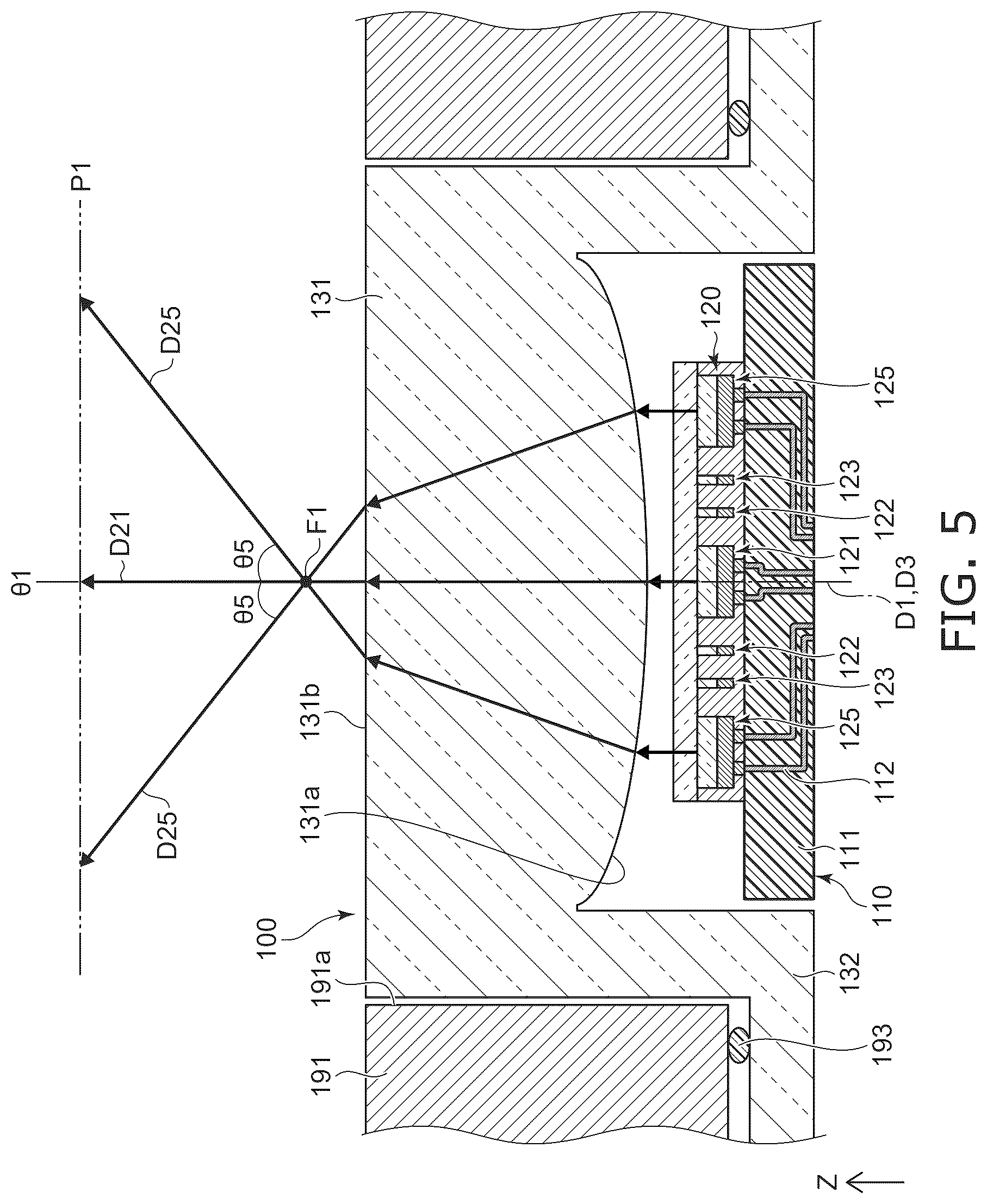 Patent US12410903 Figure 5 – Light emitting module