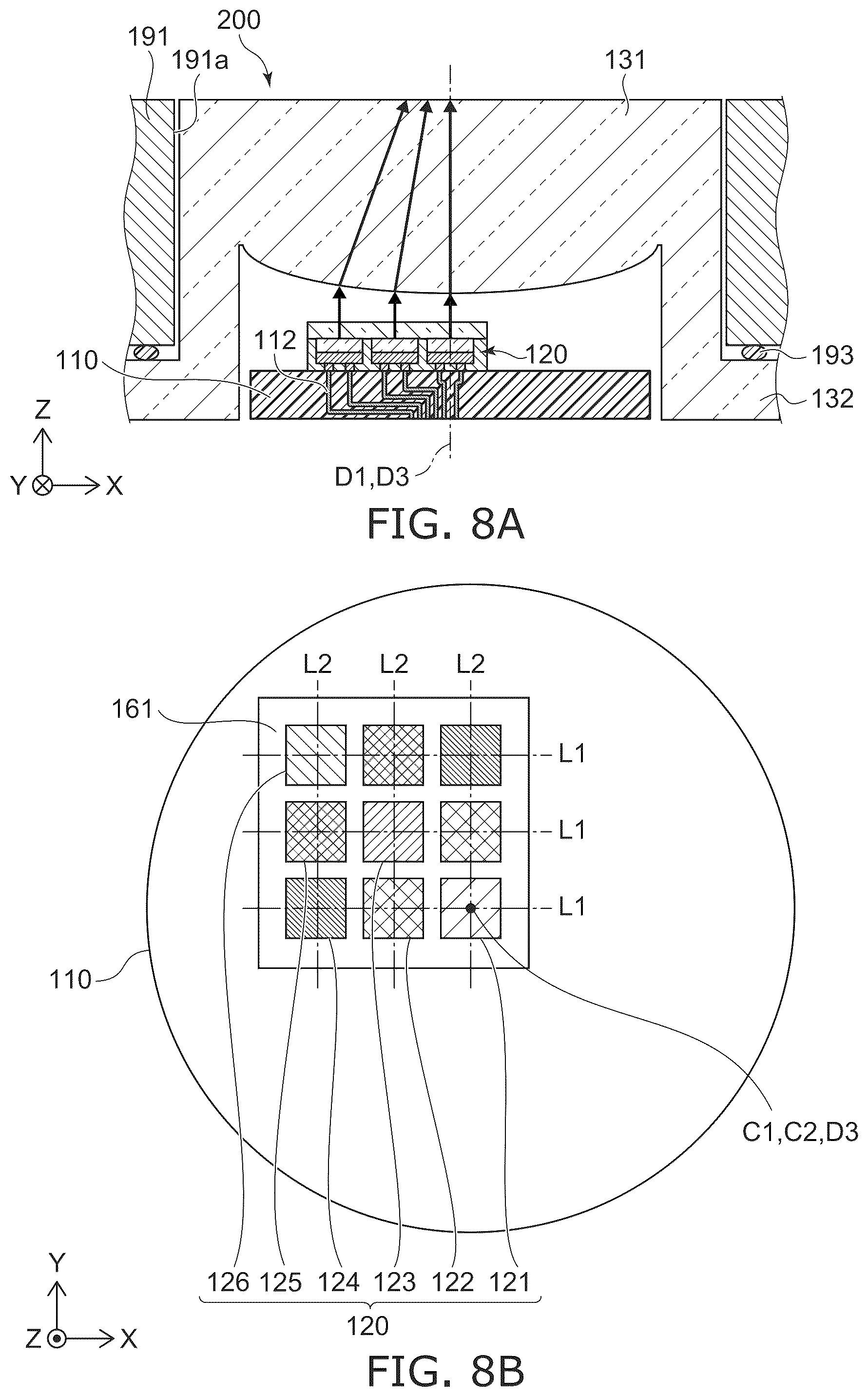 Patent US12410903 Figure 8 – Light emitting module