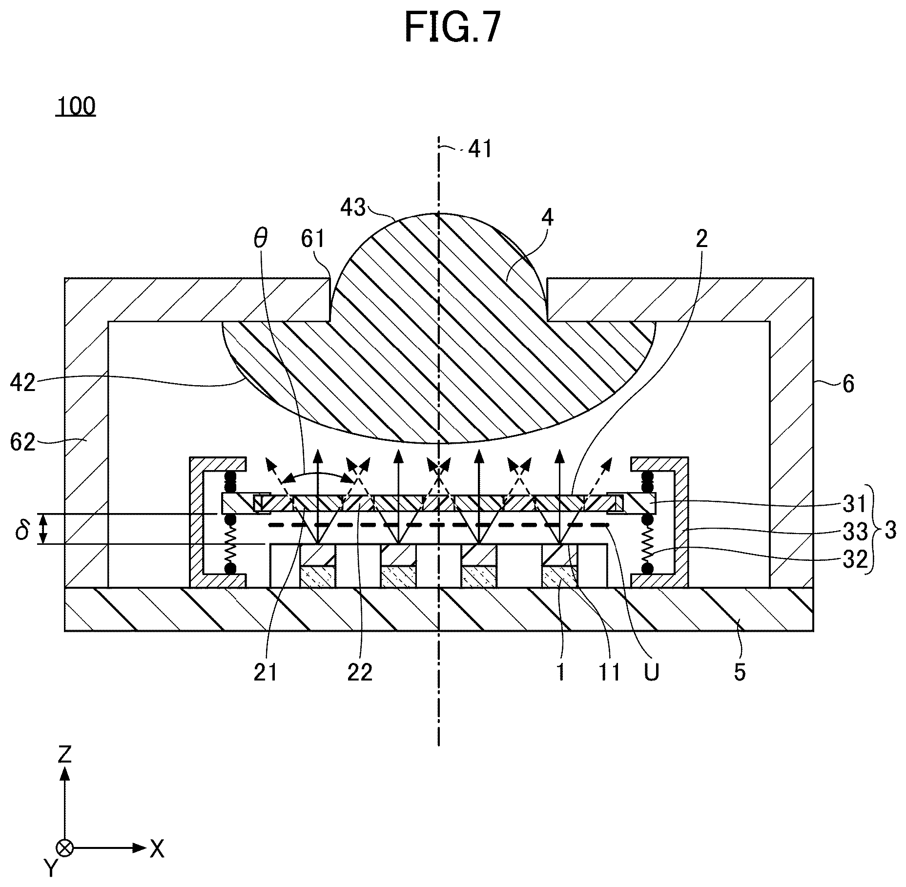Patent US12410904 Figure 6 – Light emitting module