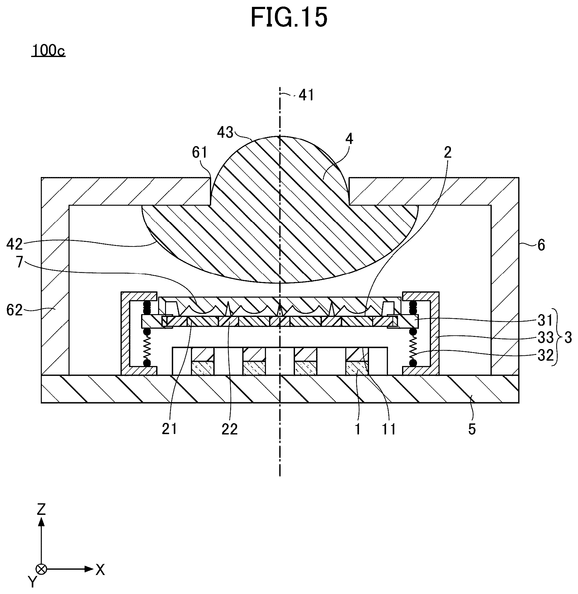 Patent US12410904 Figure 15 – Light emitting module
