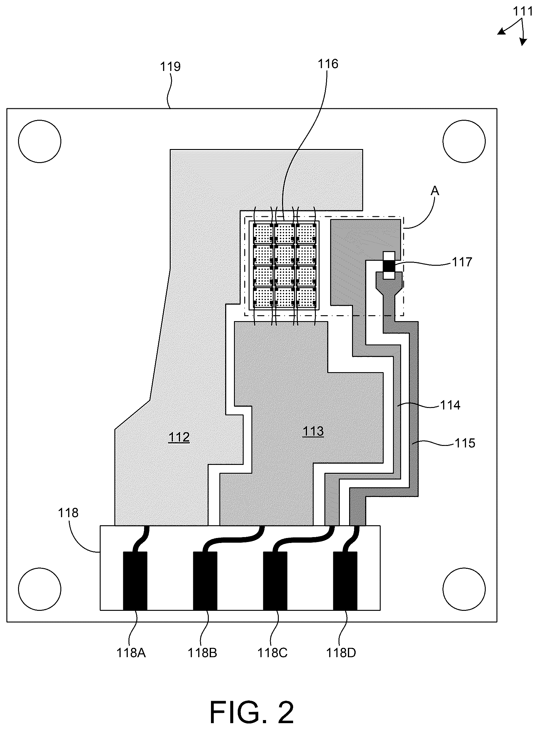 Patent US12410906 Figure 2 – Hybrid laser and LED based illumination device