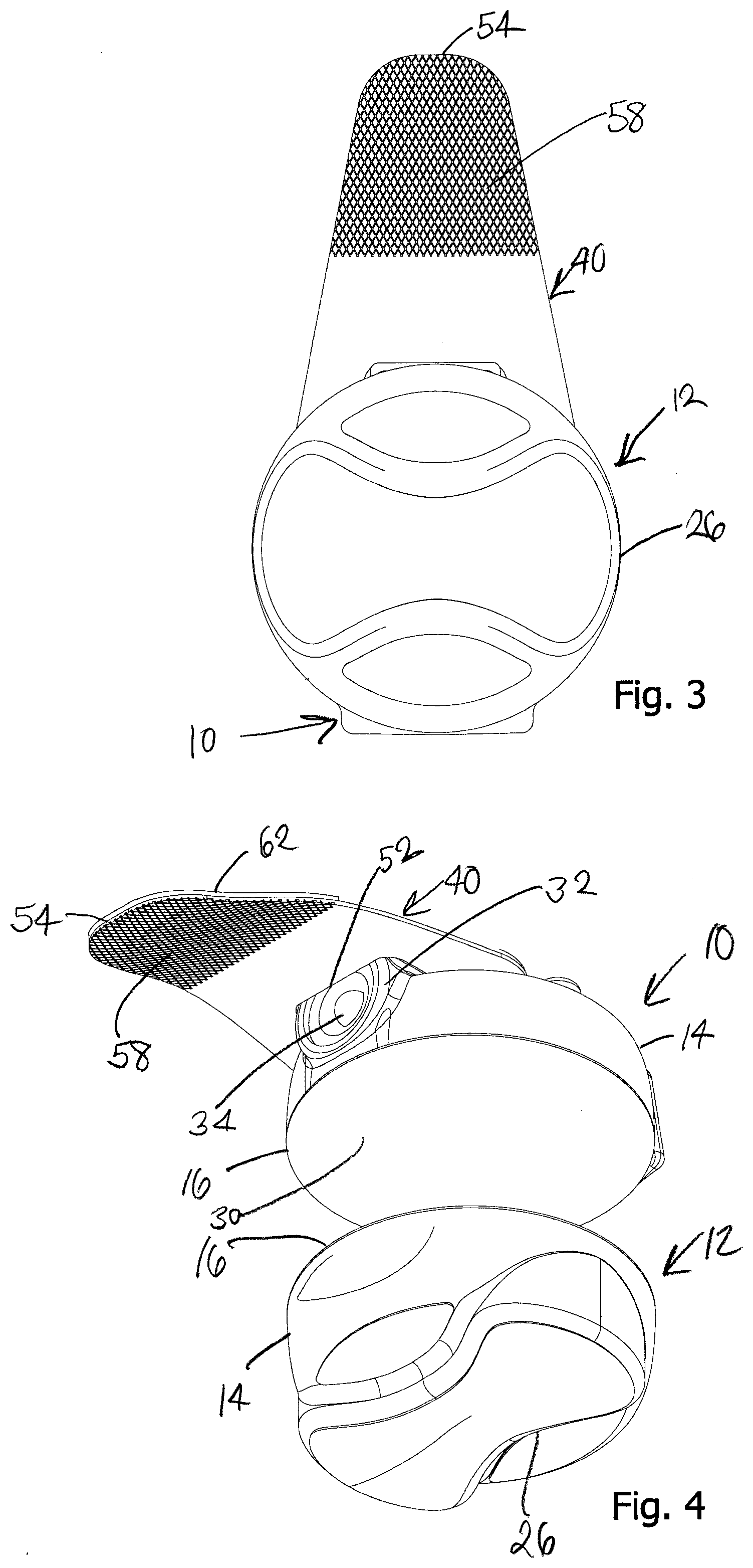 Patent US12410908 Figure 2 – Magnetic light system for illuminating the margins of a windshield