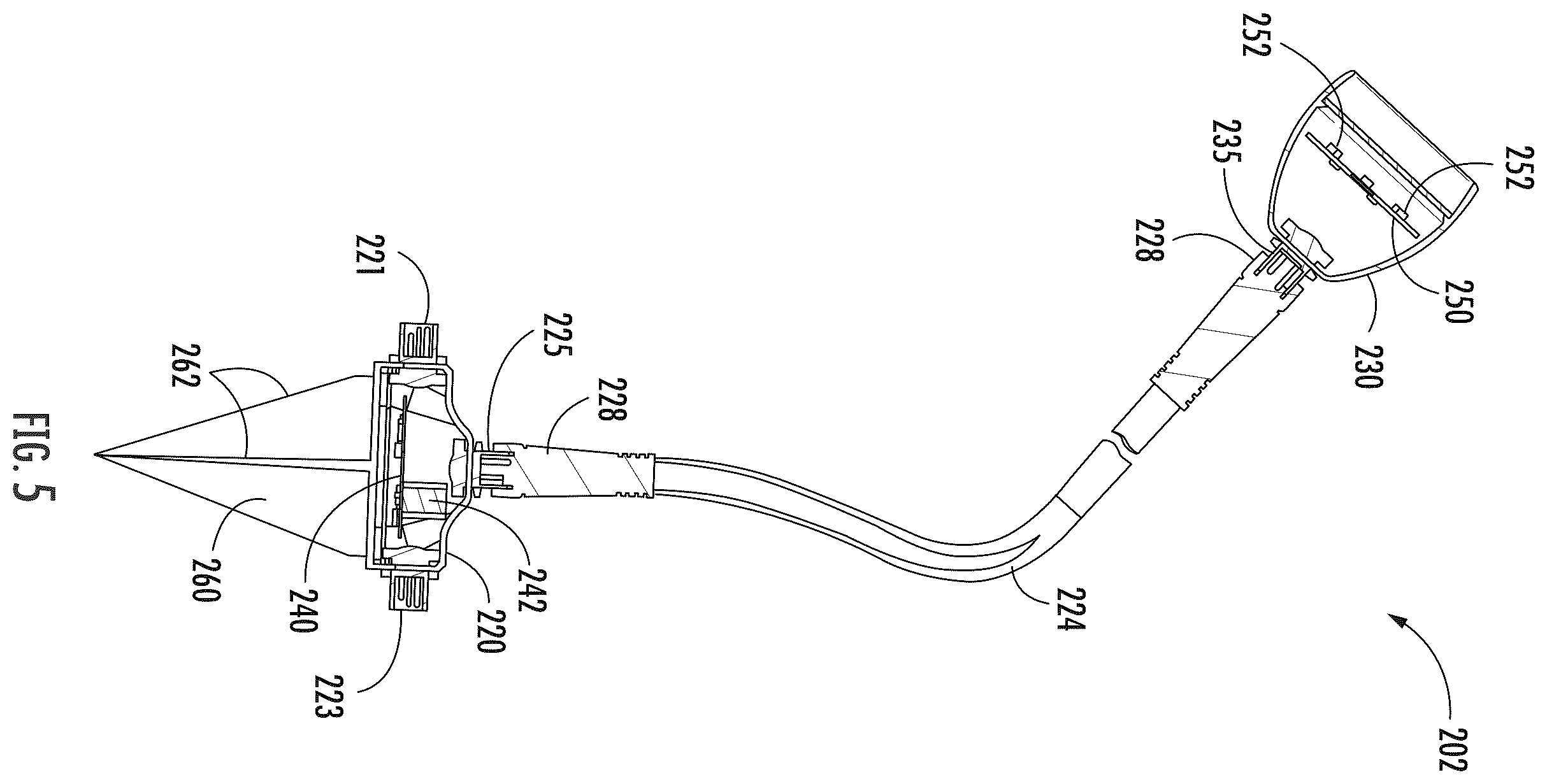 Patent US12410909 Figure 5 – Modular lighting system assembly