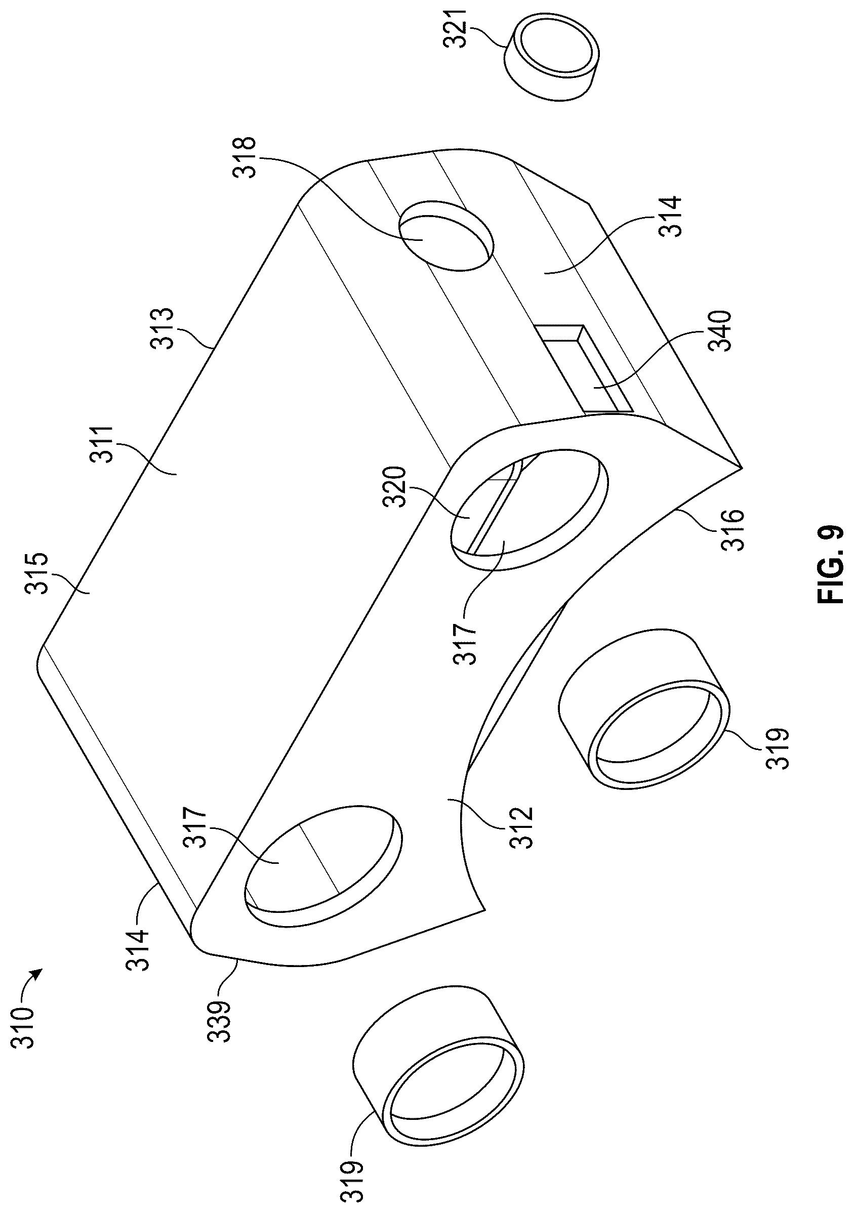 Patent US12410910 Figure 9 – Light assembly for a firehose nozzle