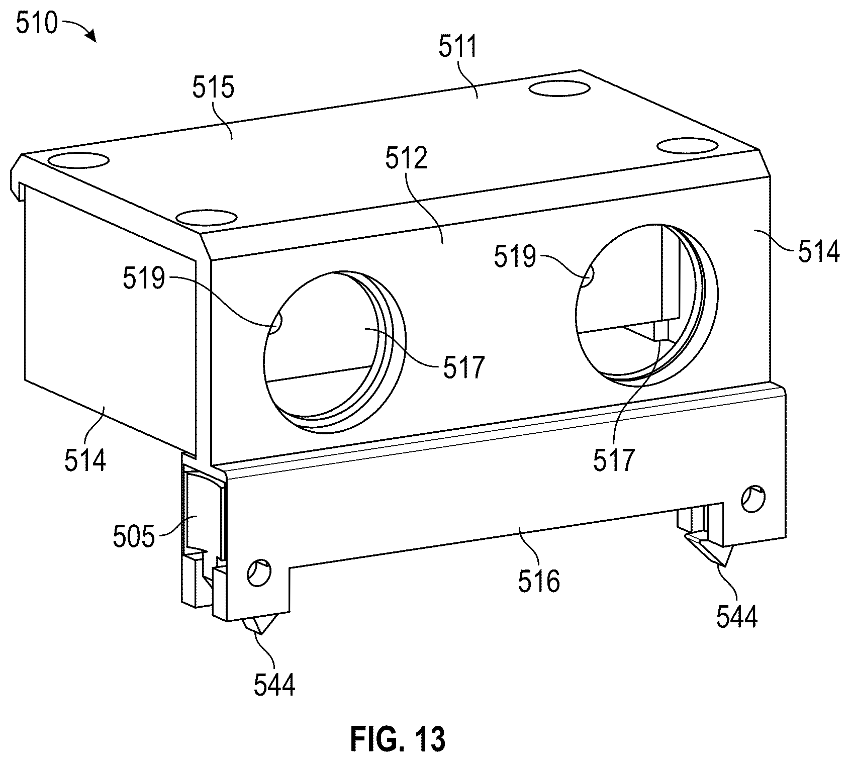Patent US12410910 Figure 13 – Light assembly for a firehose nozzle
