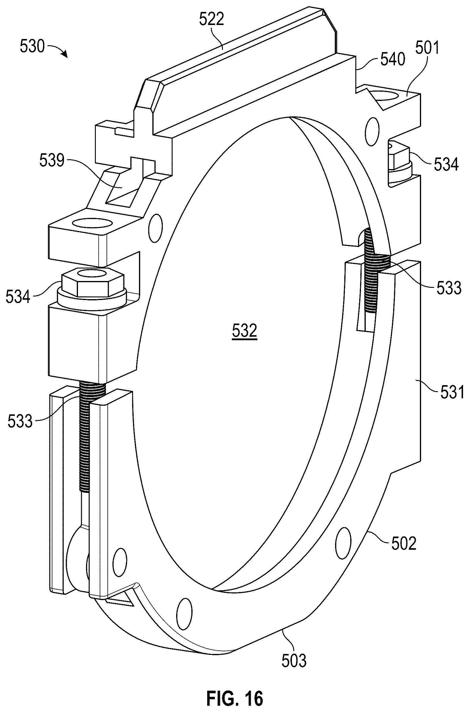 Patent US12410910 Figure 16 – Light assembly for a firehose nozzle