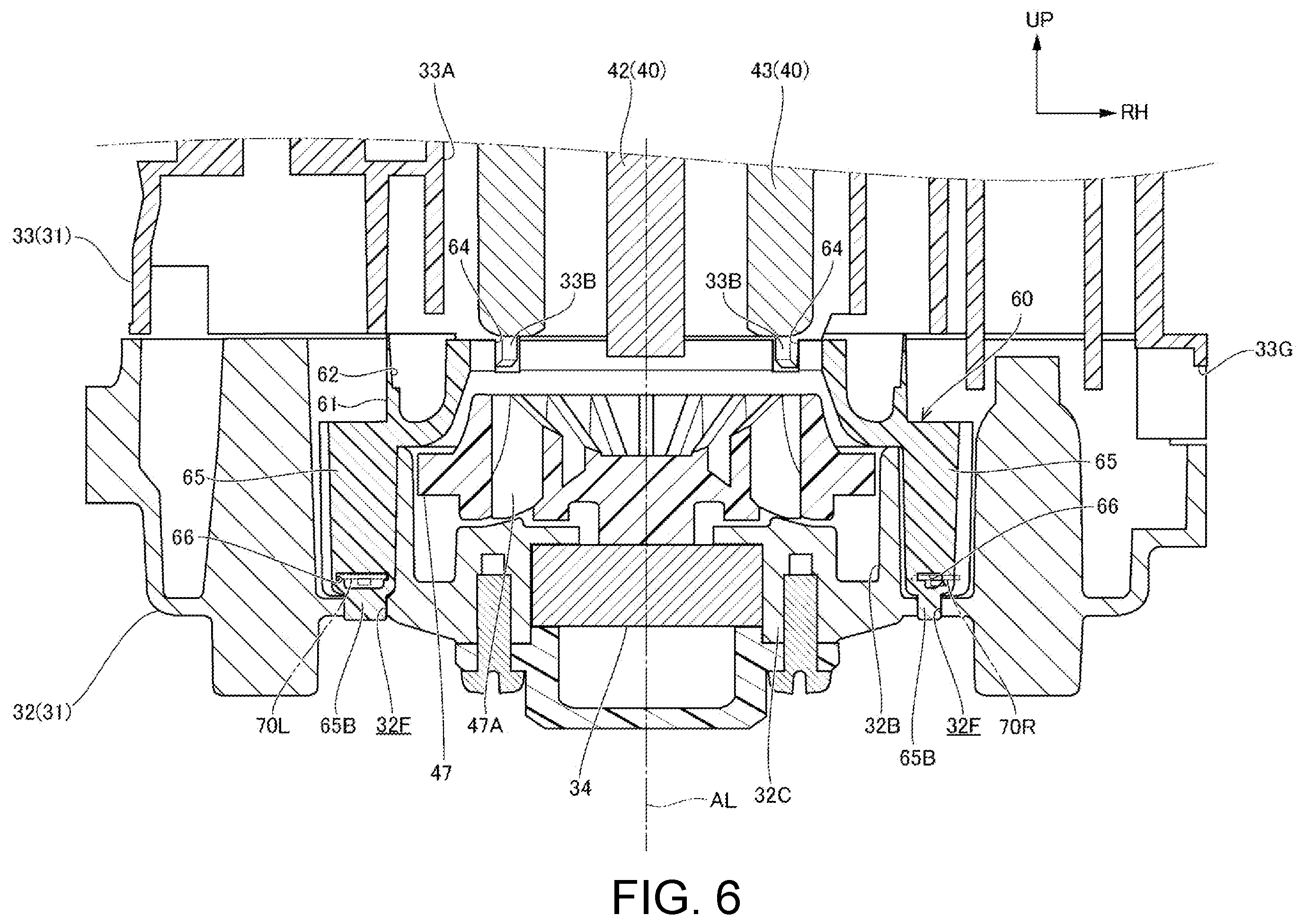 Patent US12410911 Figure 6 – Work machine