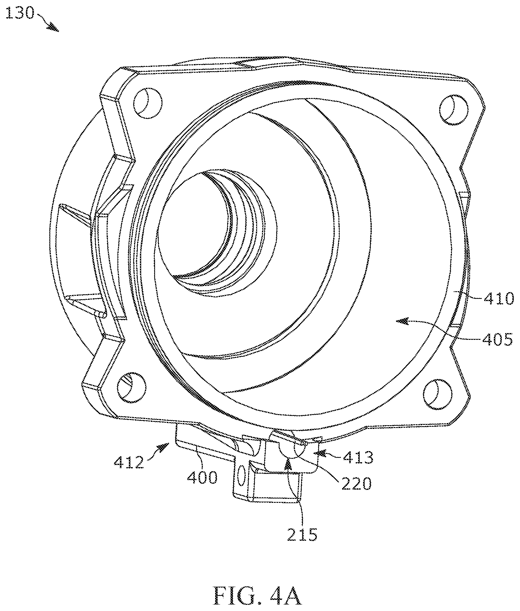 Patent US12410912 Figure 4 – Shadowless lighting system for a handheld power tool