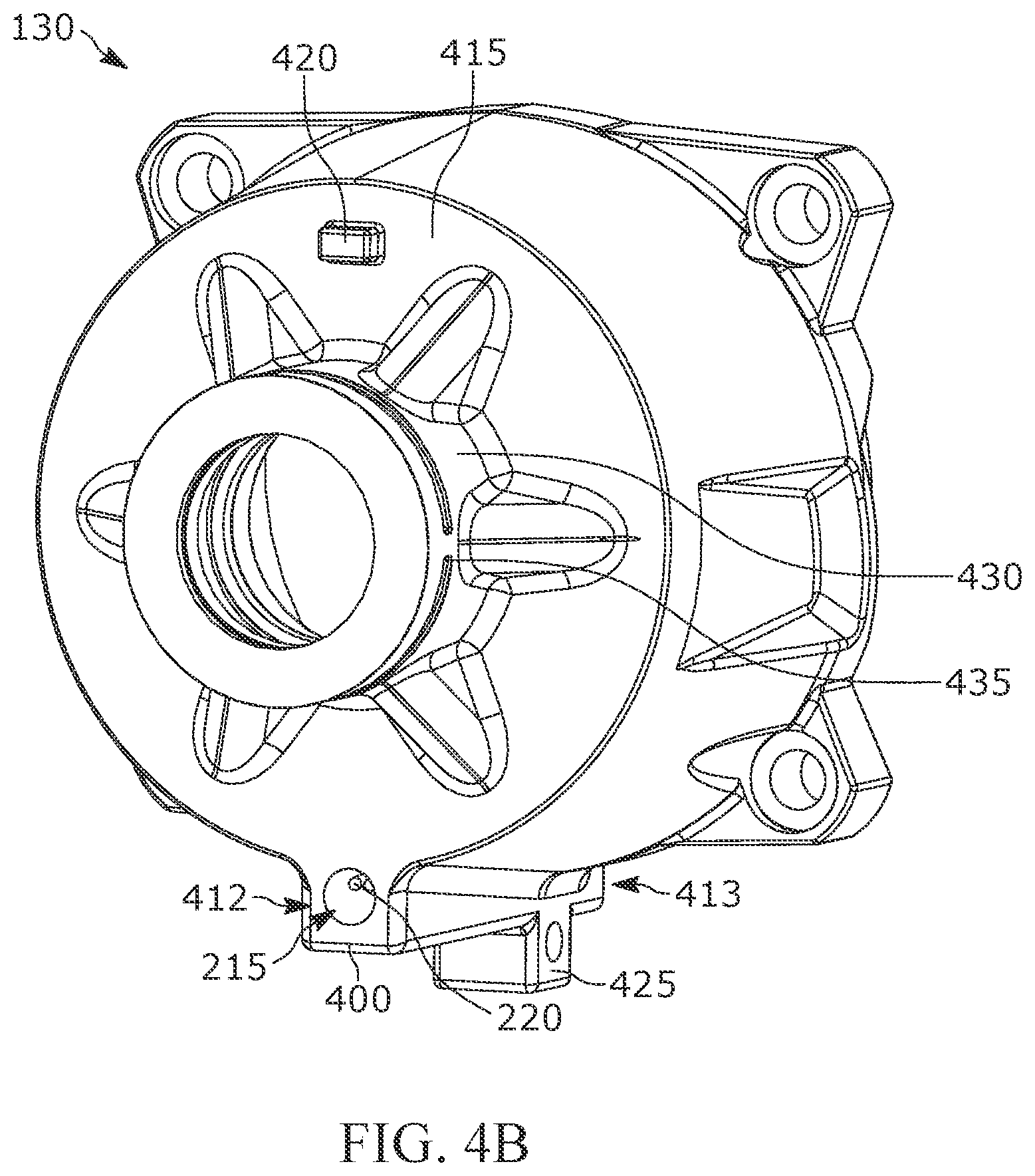 Patent US12410912 Figure 5 – Shadowless lighting system for a handheld power tool