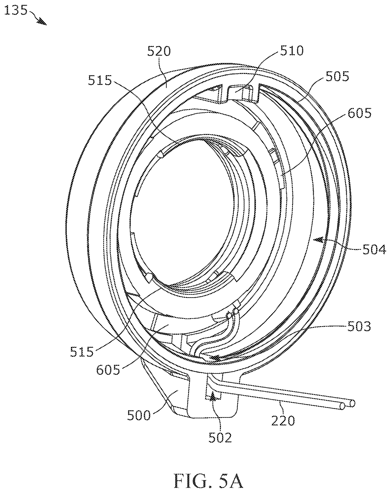 Patent US12410912 Figure 6 – Shadowless lighting system for a handheld power tool