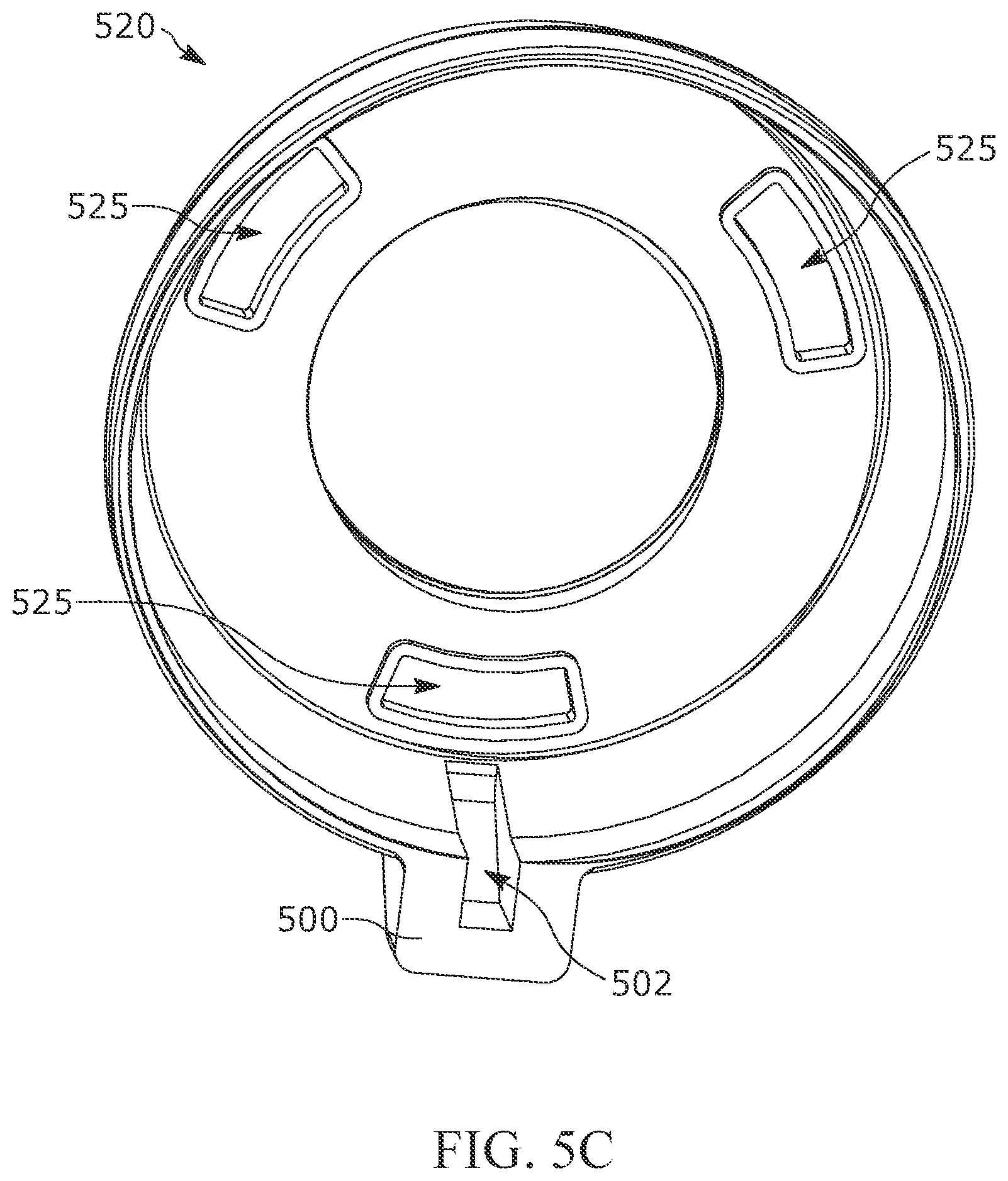 Patent US12410912 Figure 8 – Shadowless lighting system for a handheld power tool