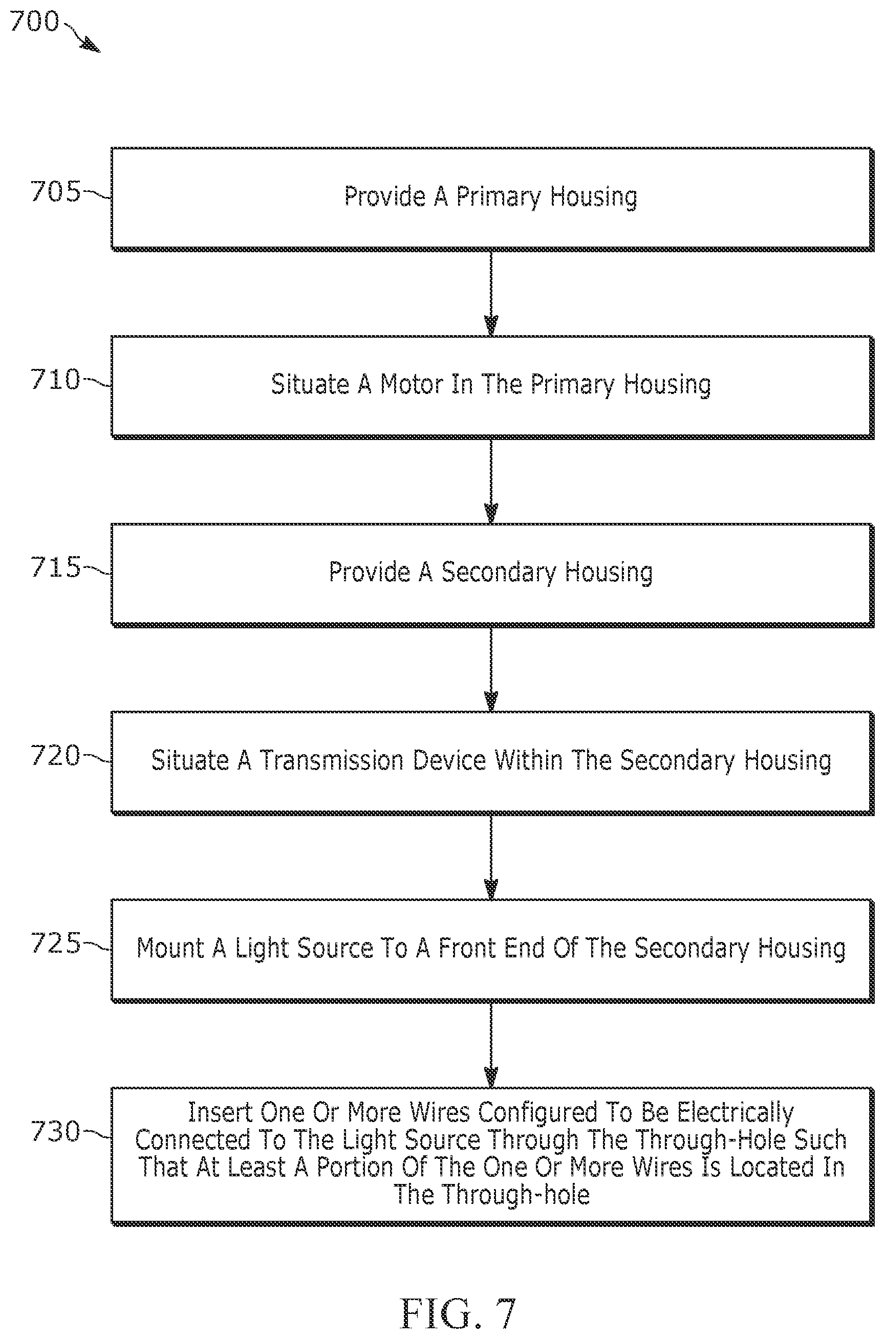 Patent US12410912 Figure 12 – Shadowless lighting system for a handheld power tool
