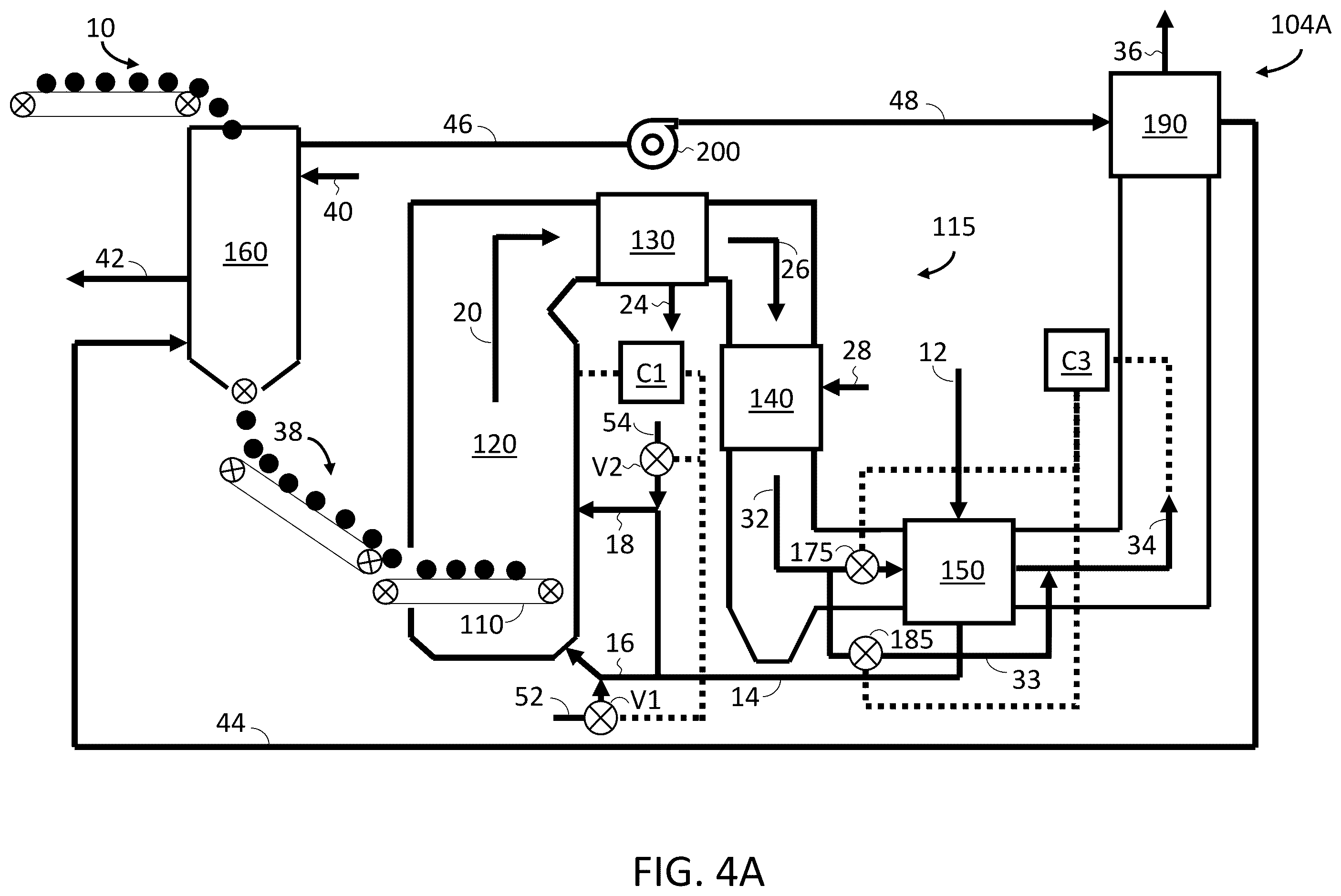 Patent US12410914 Figure 6 – System and method for combusting high-moisture fuel to generate steam