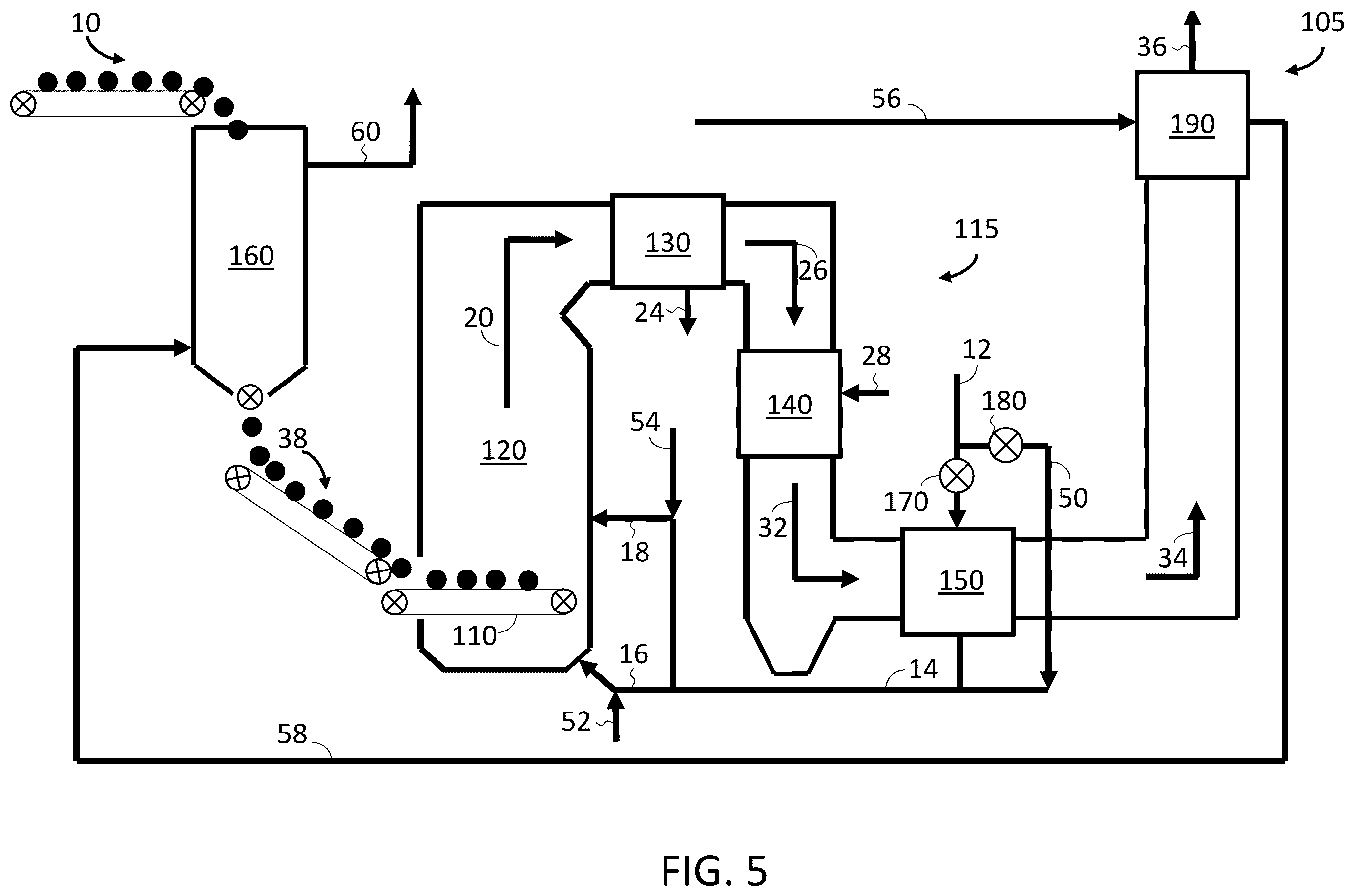 Patent US12410914 Figure 7 – System and method for combusting high-moisture fuel to generate steam