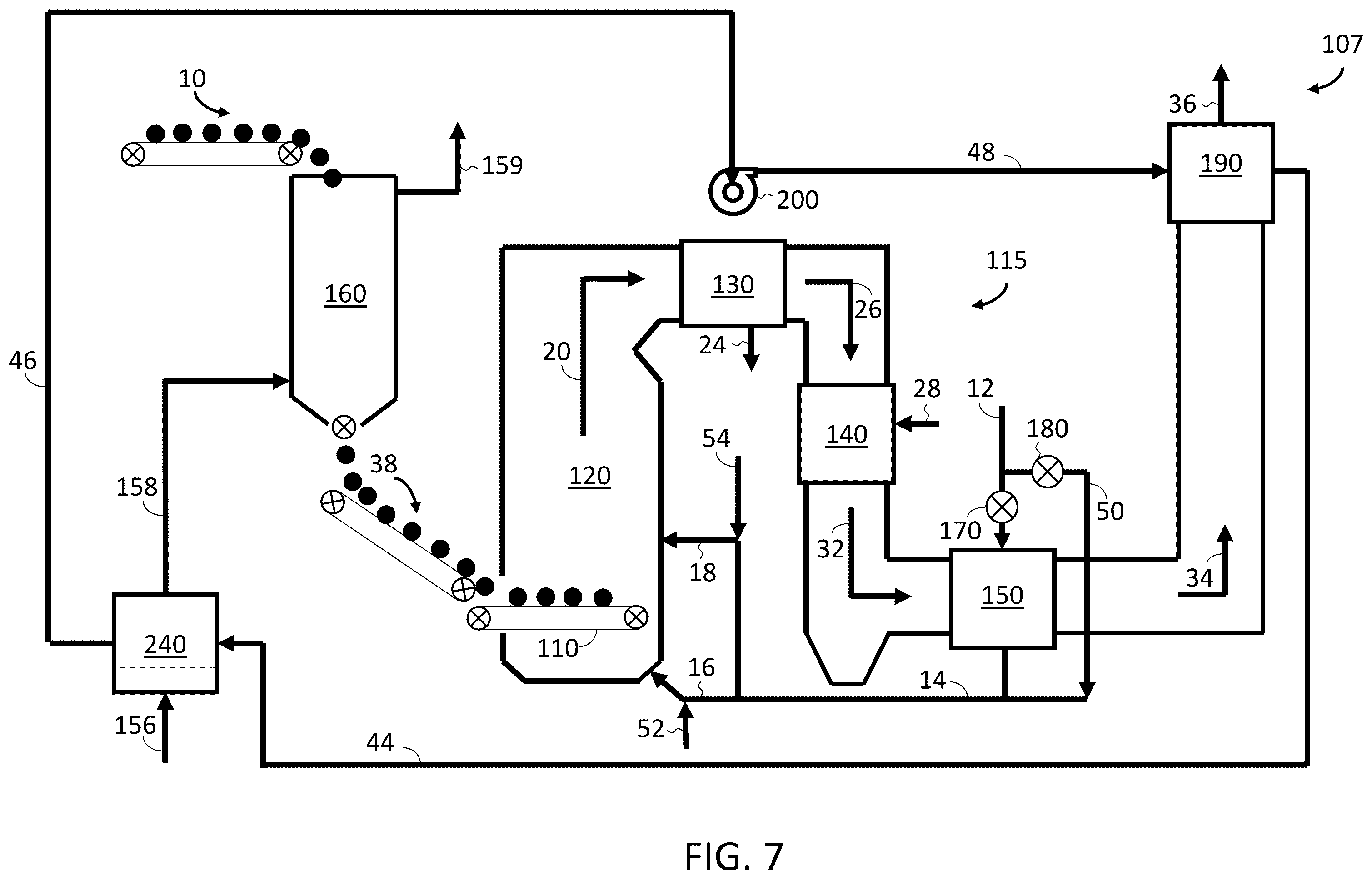 Patent US12410914 Figure 9 – System and method for combusting high-moisture fuel to generate steam