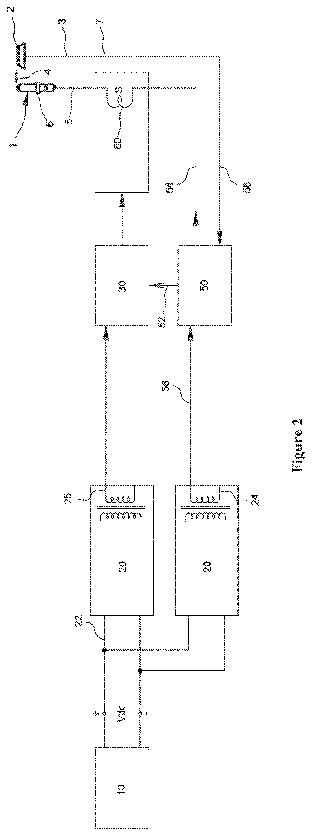 Patent US12410915 Figure 2 – DC re-ignition system for a gas burner