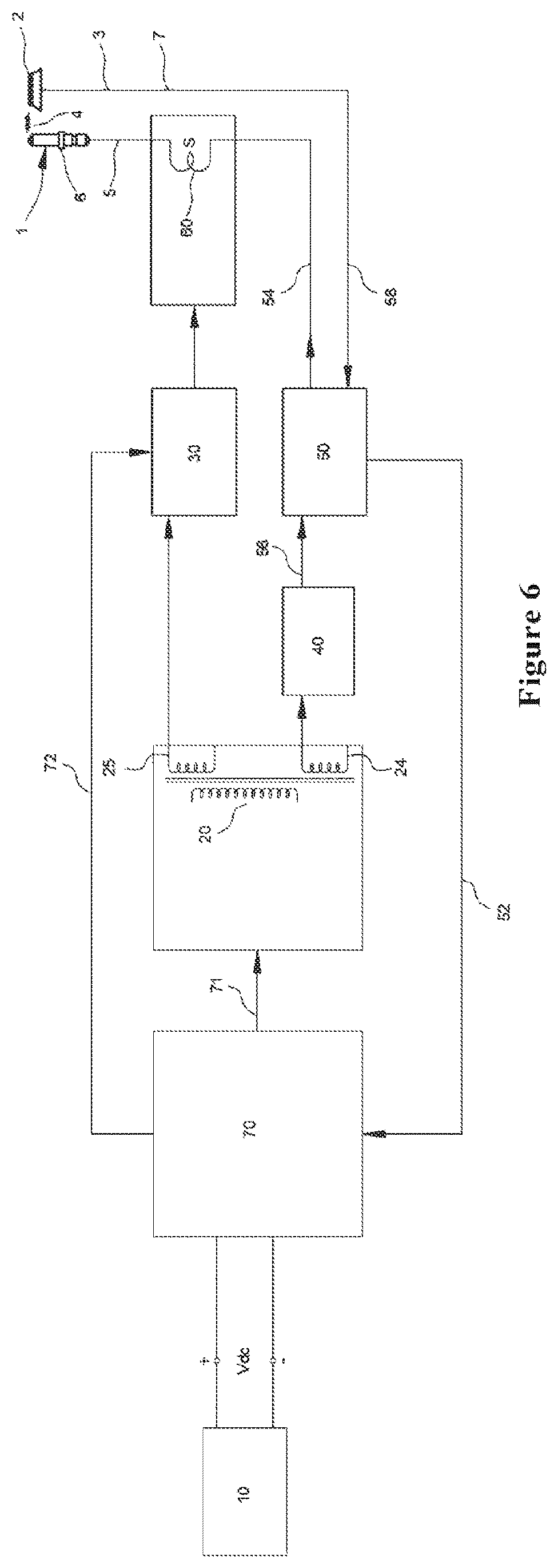 Patent US12410915 Figure 6 – DC re-ignition system for a gas burner