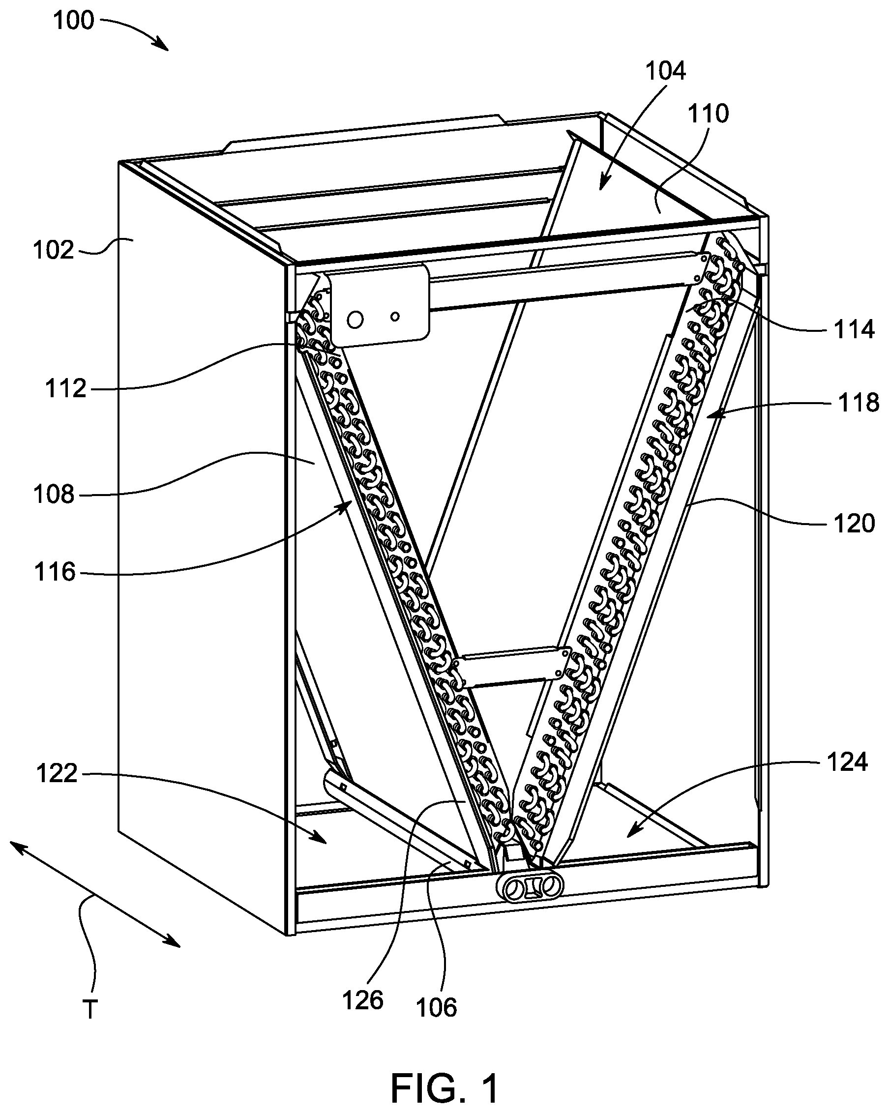 Patent US12410921 — Air handler — Figure 1