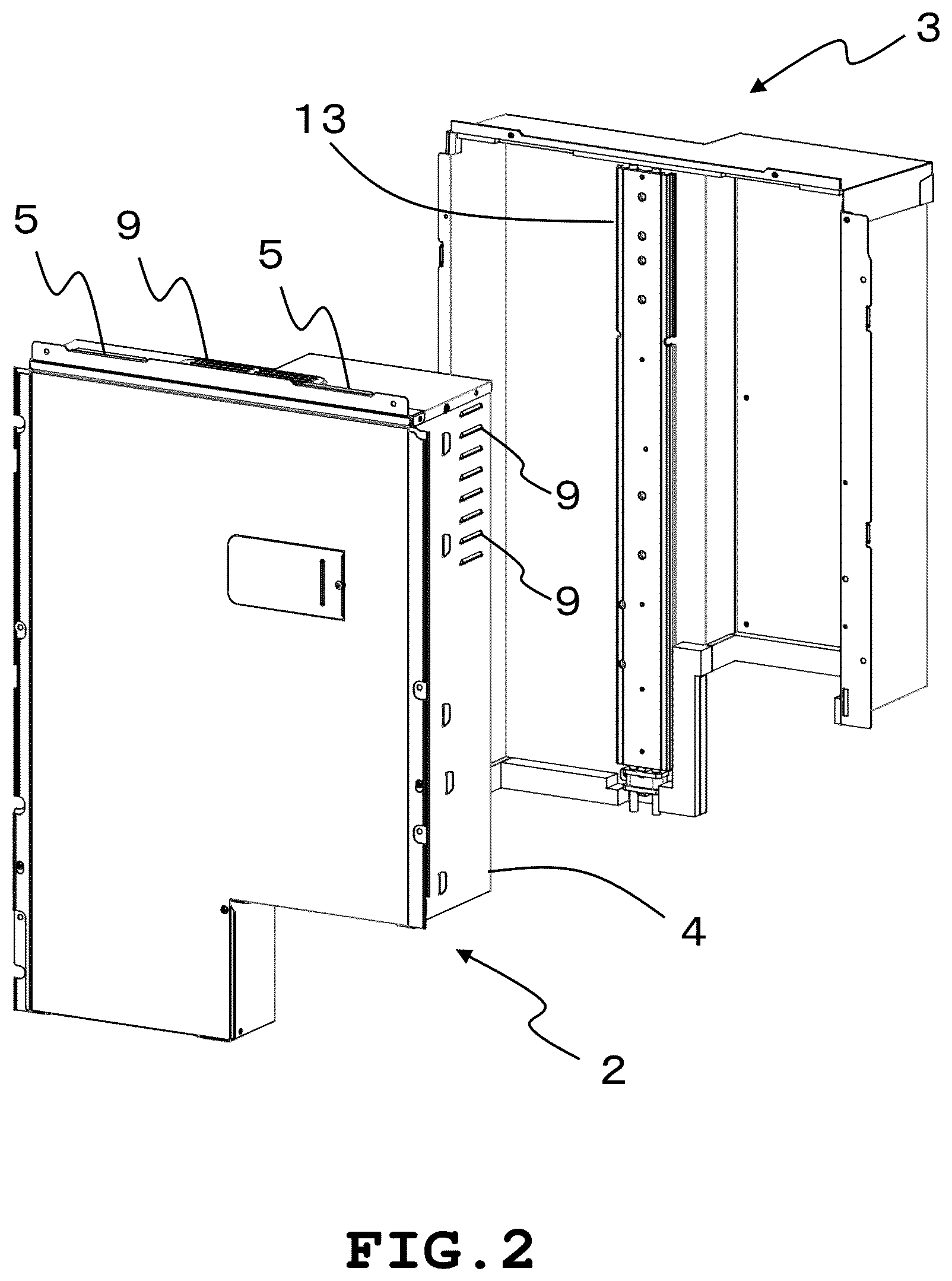 Patent US12410922 Figure 2 – Outdoor unit of air conditioner