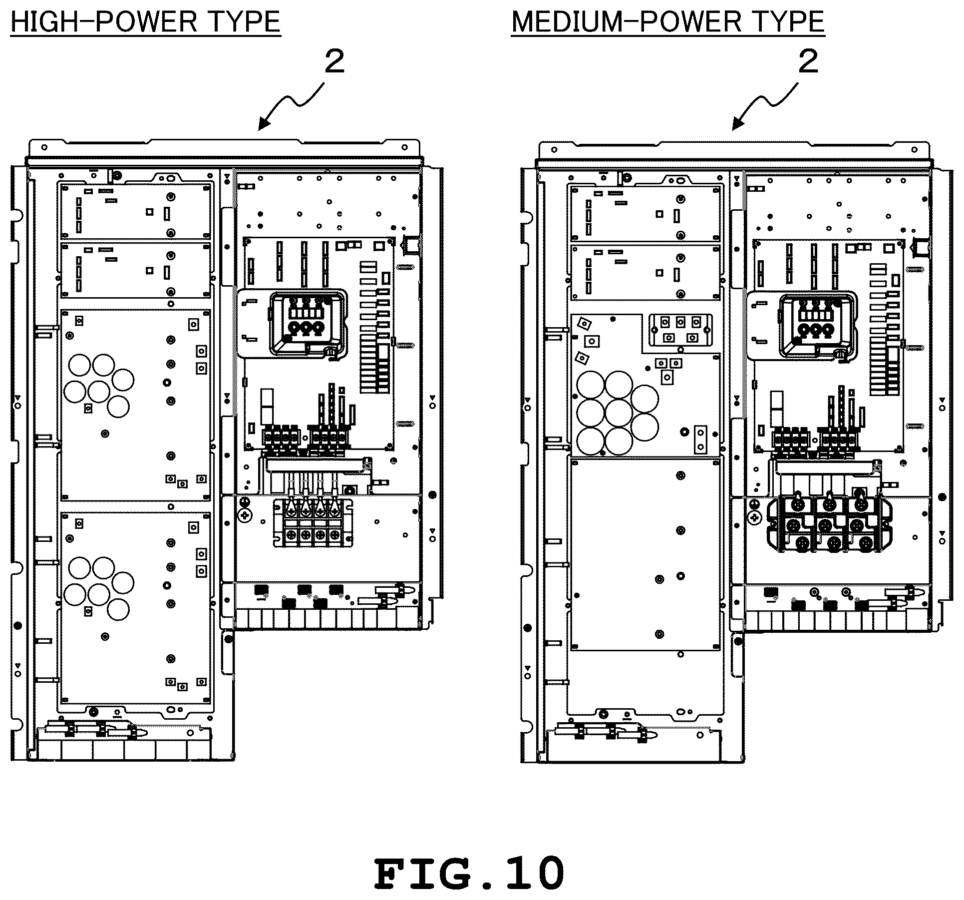 Patent US12410922 Figure 10 – Outdoor unit of air conditioner