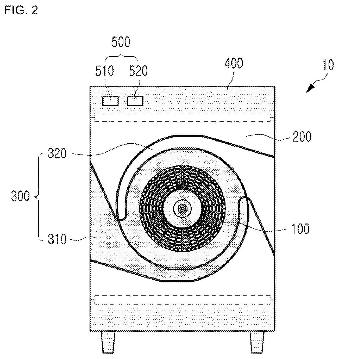 Patent US12410924 Figure 2 – Air purifier including bidirectional discharge flow path and method of controlling the same