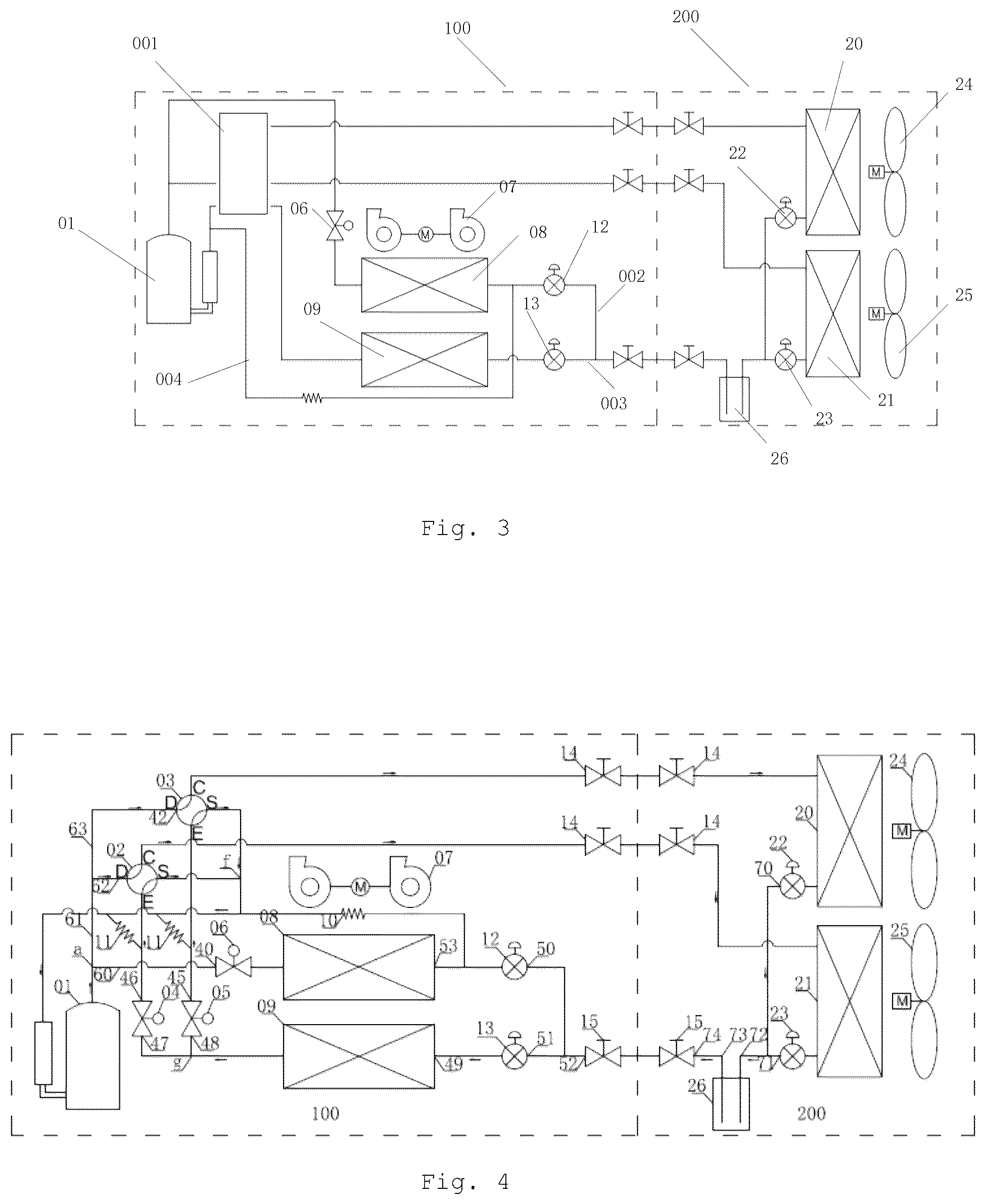 Patent US12410927 Figure 2 – Heat pump system, control method and apparatus thereof, air conditioning device and storage medium