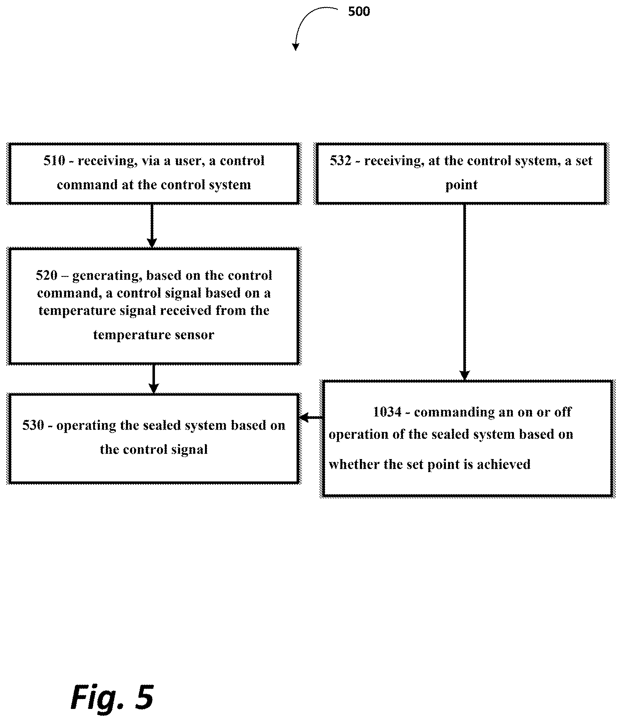 Patent US12410932 Figure 5 – Air conditioning appliance and method for control