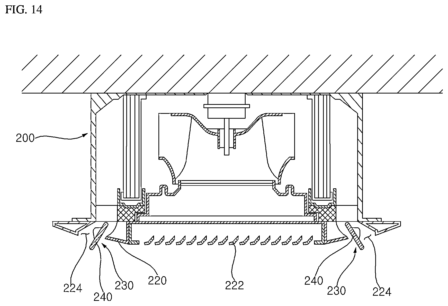 Patent US12410933 Figure 16 – Air conditioner and method for operating an air conditioner based on user activity
