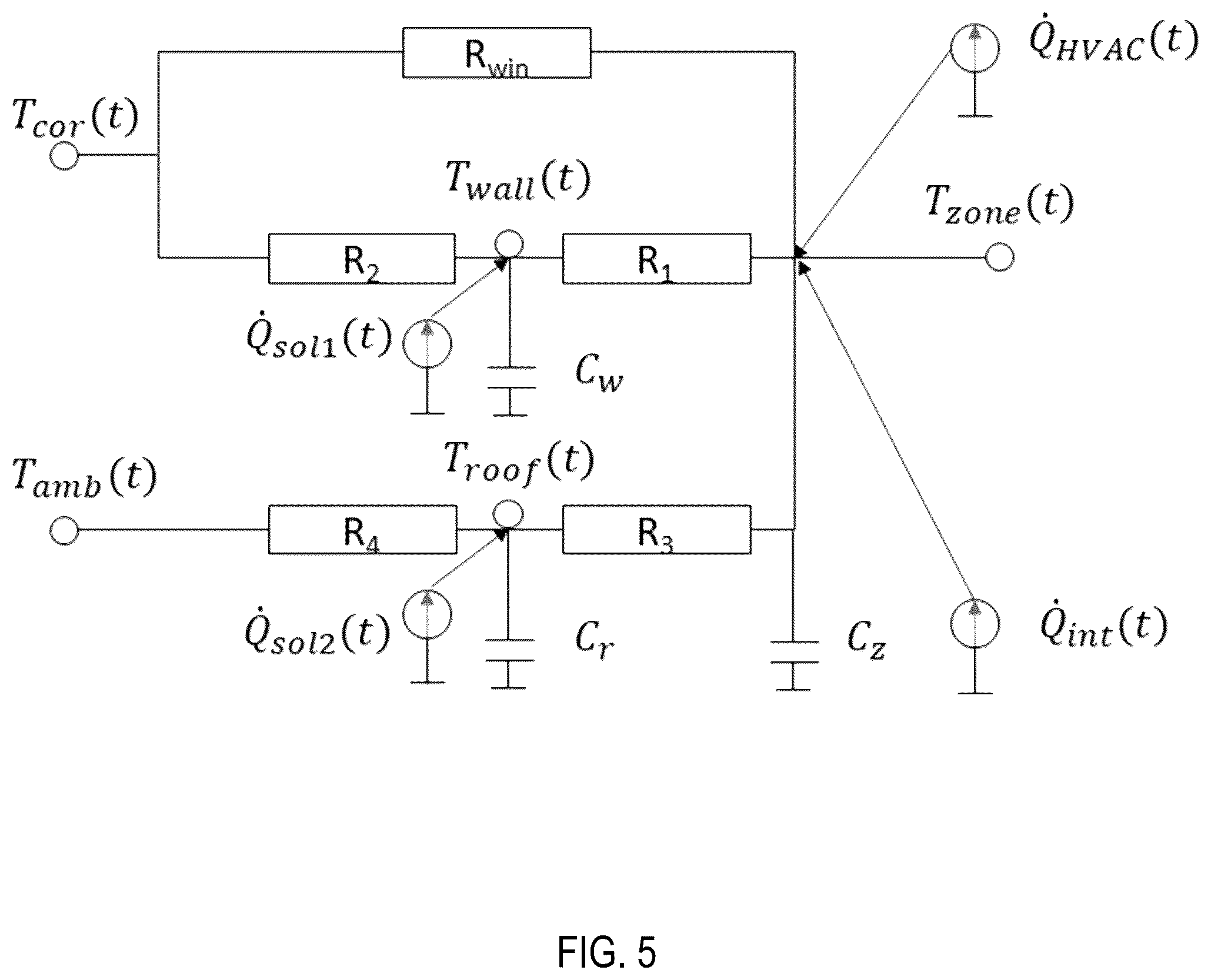 Patent US12410937 Figure 5 – Control system for medium-sized commercial buildings