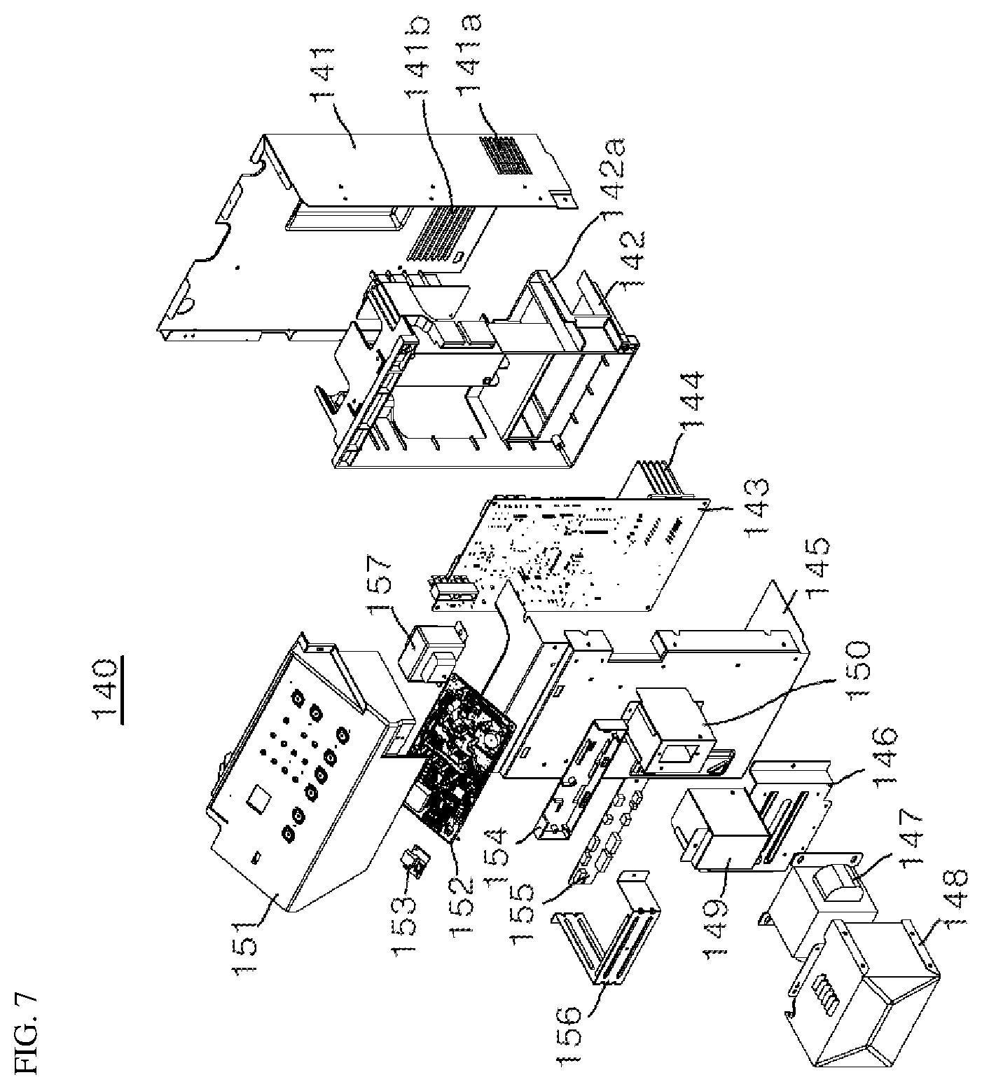 Patent US12410939 Figure 5 – Air conditioner