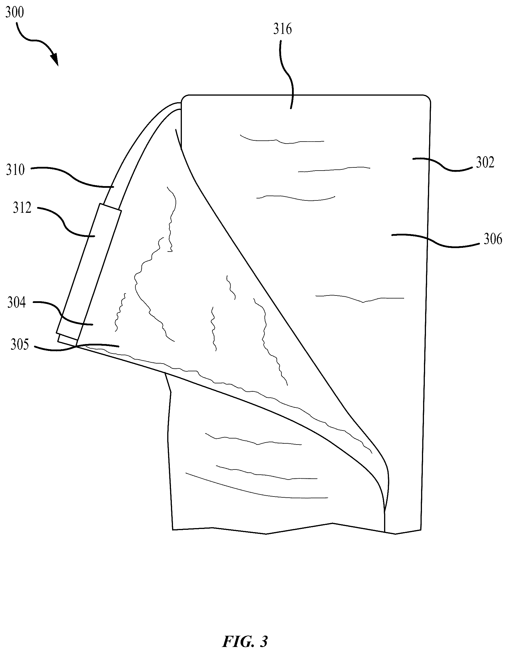 Patent US12410940 Figure 2 – Self-adhering duct insulation product