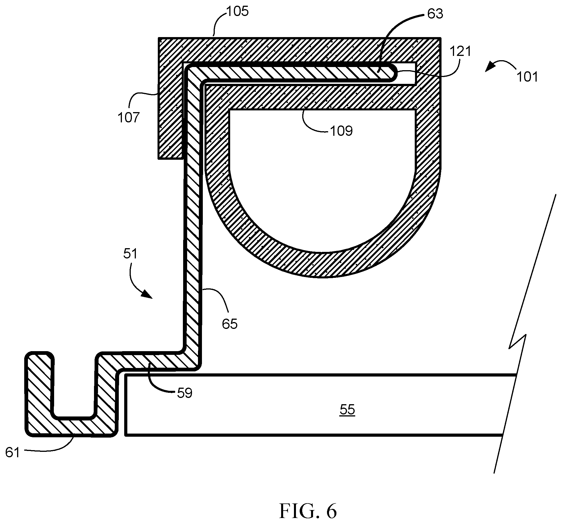 Patent US12410941 Figure 4 – Vent seal assembly