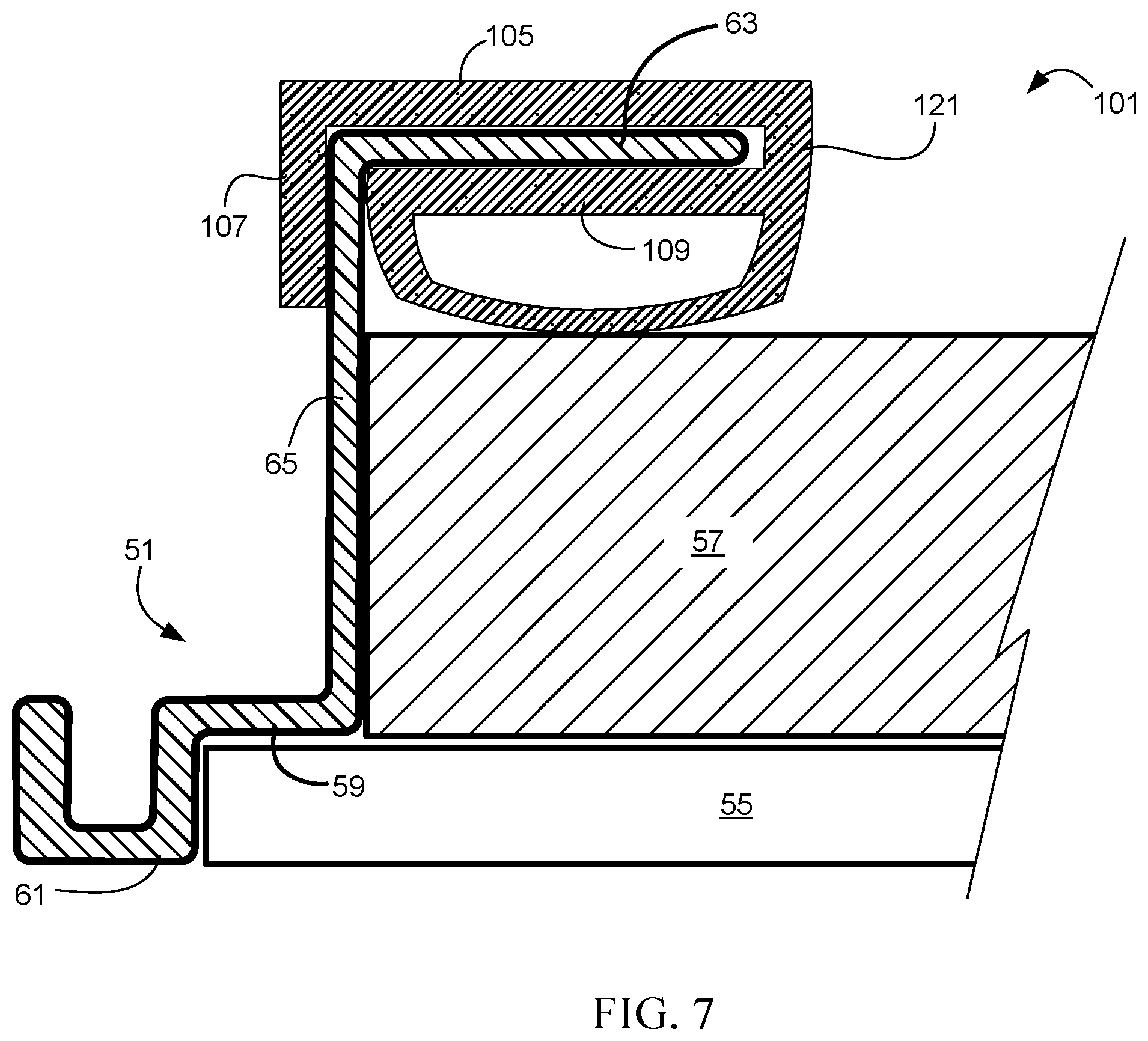 Patent US12410941 Figure 5 – Vent seal assembly