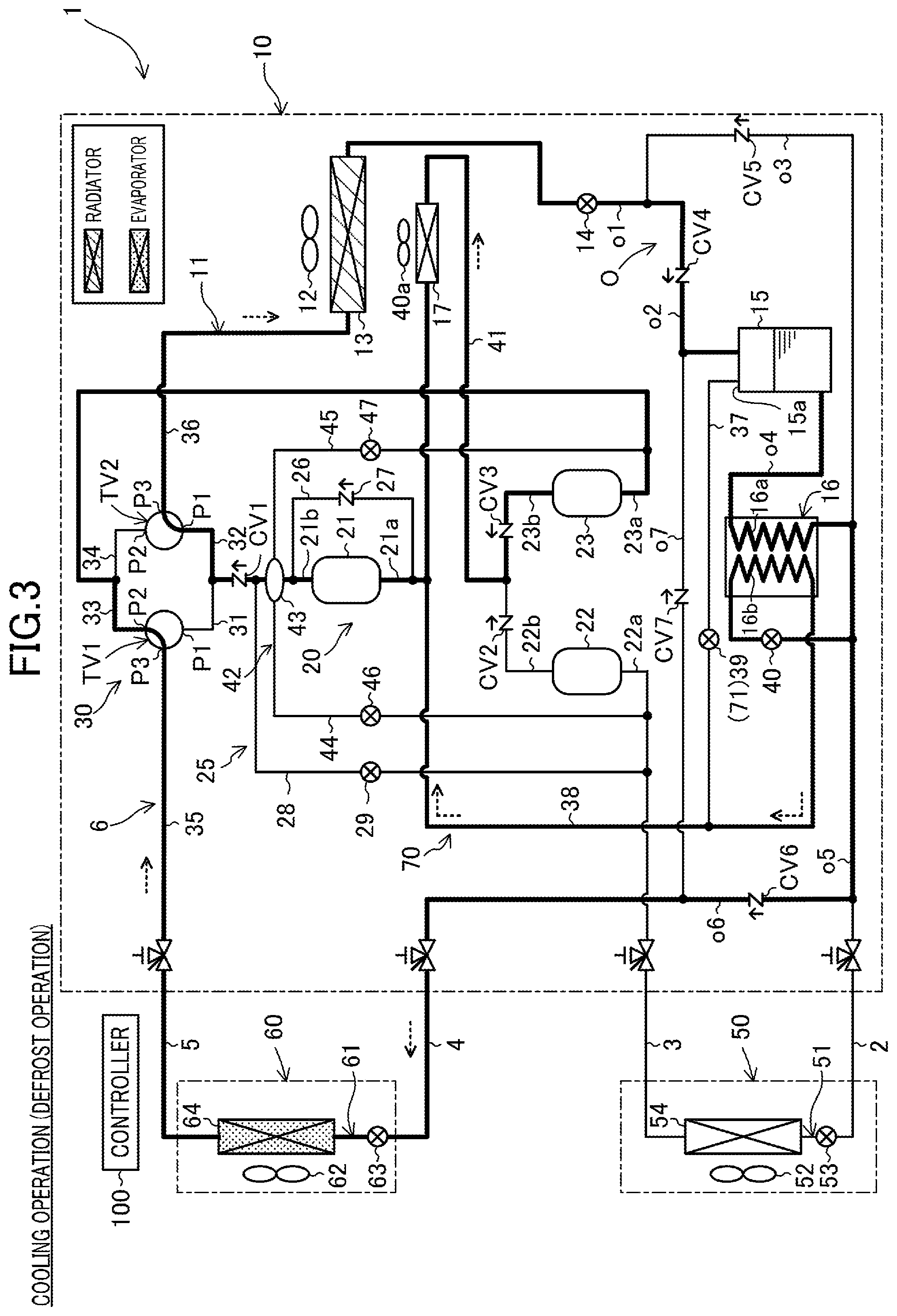Patent US12410942 Figure 3 – Heat source unit and refrigeration apparatus