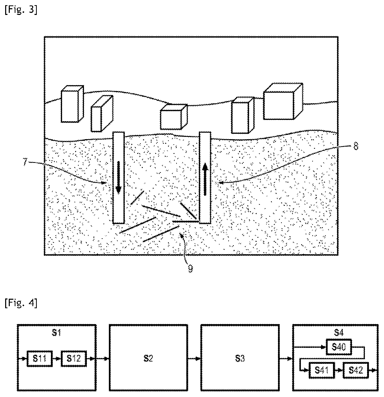 Patent US12410948 Figure 2 – Method for modelling a geothermal installation for the thermal regulation of at least one building
